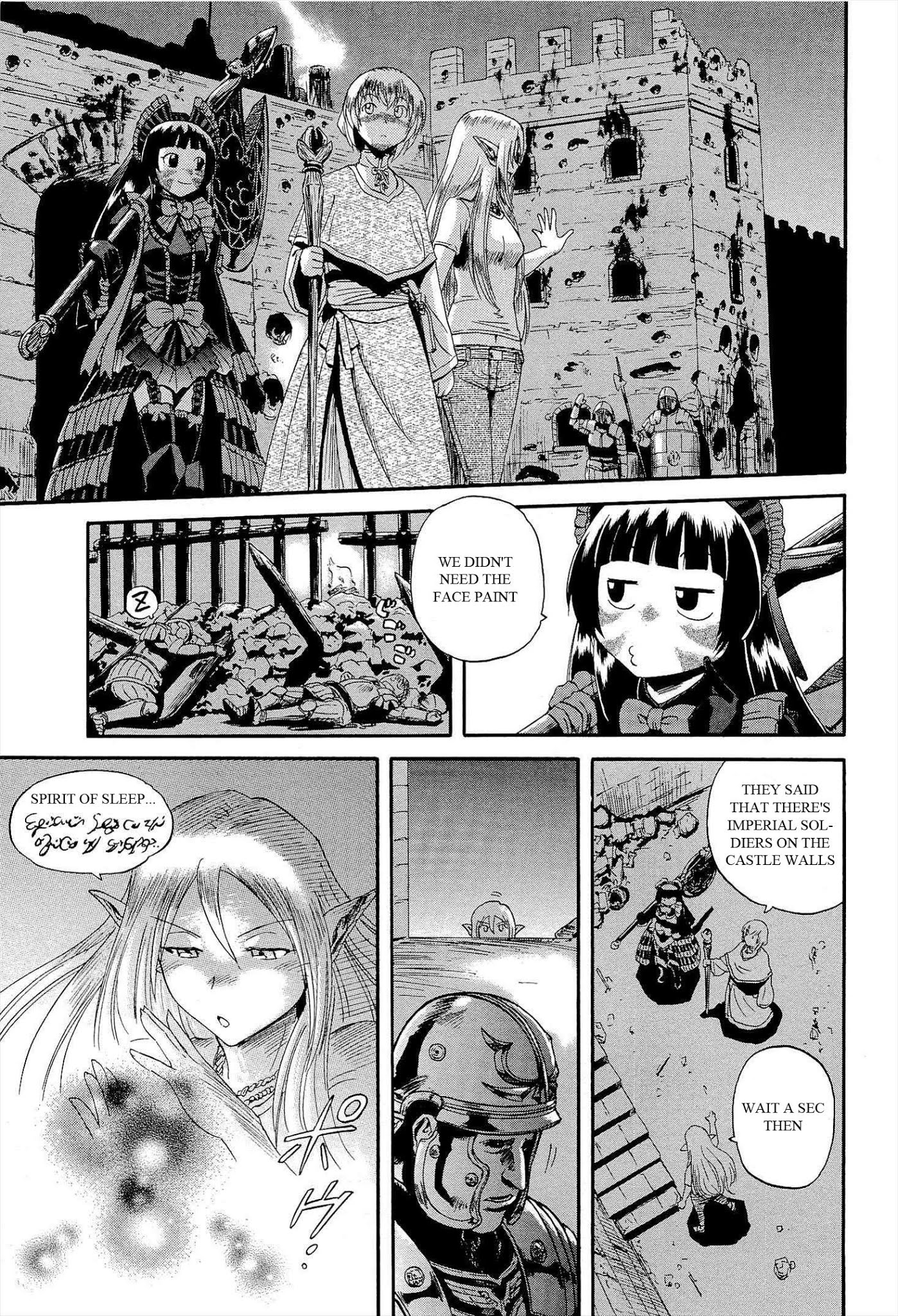 Gate – Jietai Kare no Chi nite, Kaku Tatakeri Chapter 14 - Page 3