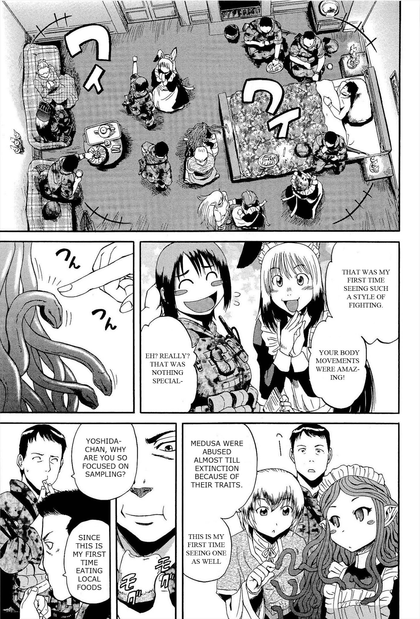 Gate – Jietai Kare no Chi nite, Kaku Tatakeri Chapter 14 - Page 23
