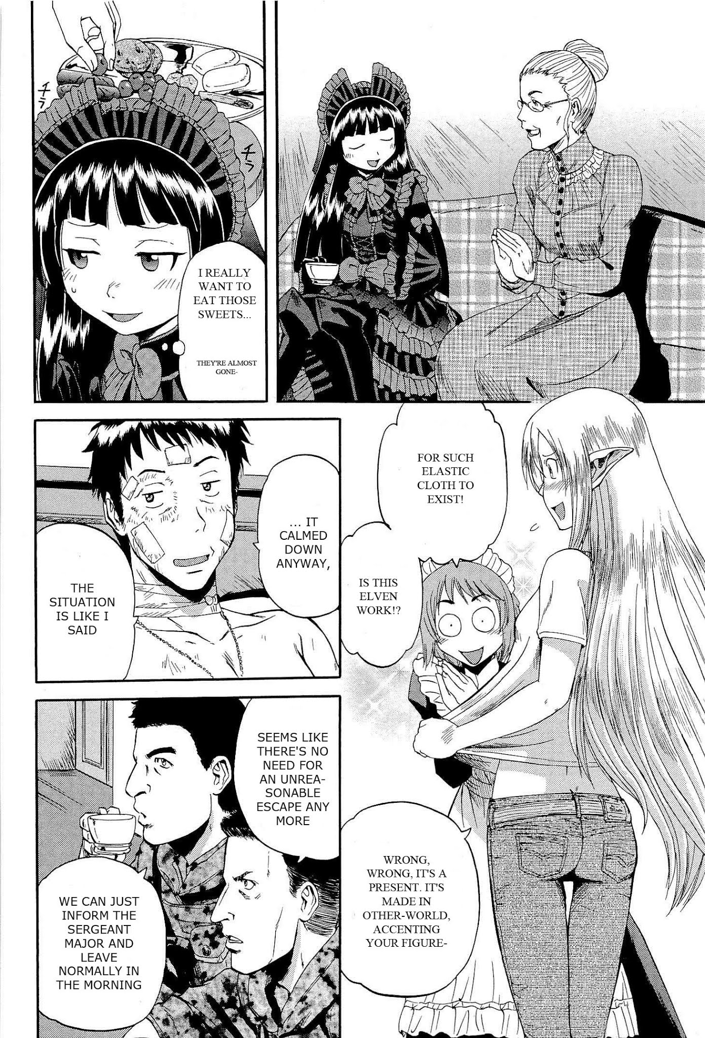 Gate – Jietai Kare no Chi nite, Kaku Tatakeri Chapter 14 - Page 24