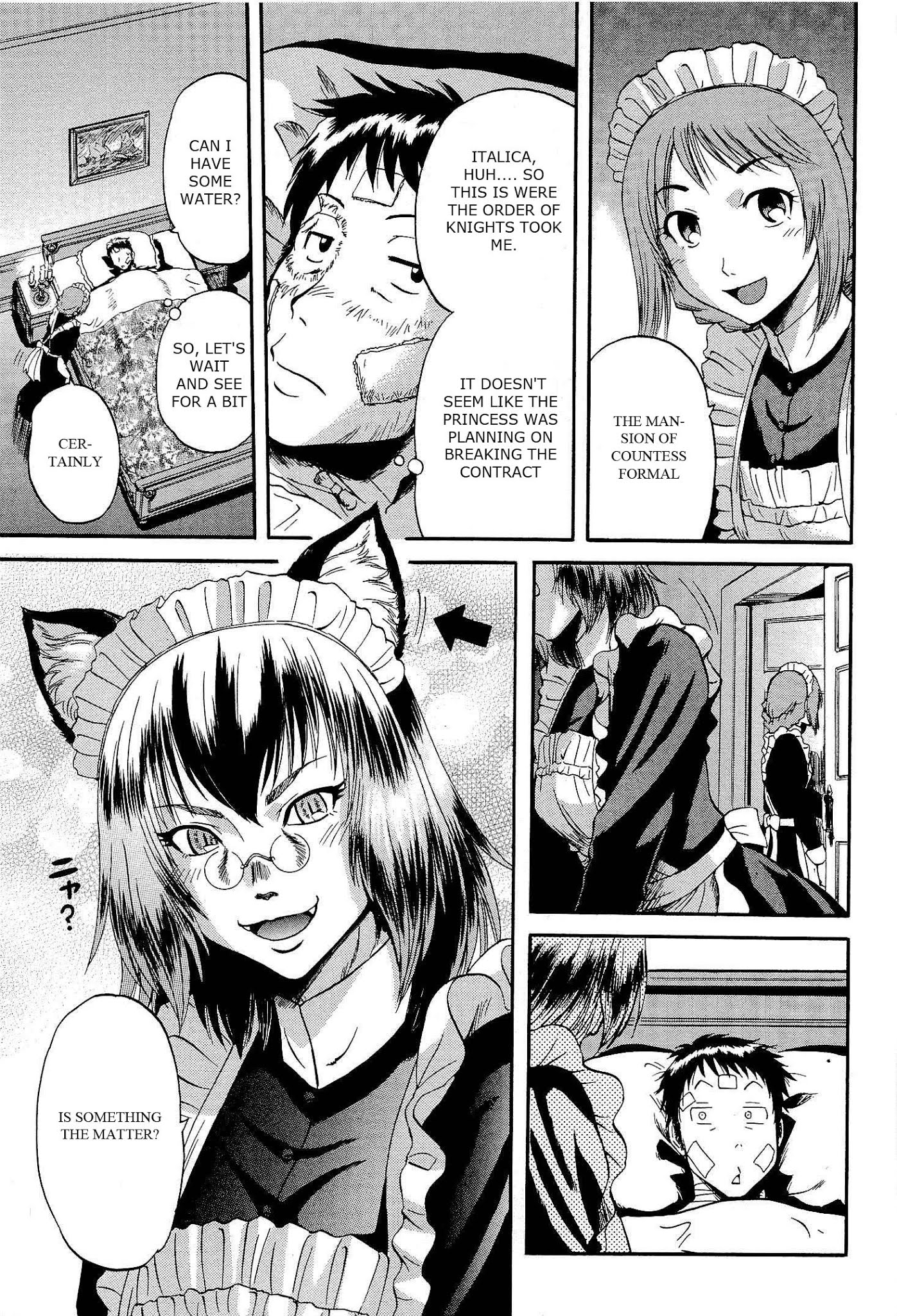 Gate – Jietai Kare no Chi nite, Kaku Tatakeri Chapter 14 - Page 7