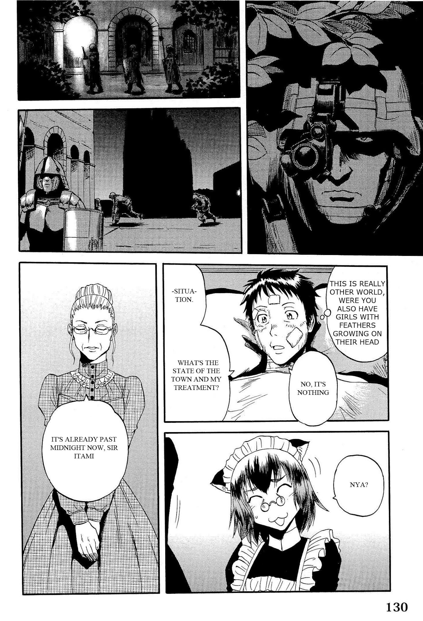 Gate – Jietai Kare no Chi nite, Kaku Tatakeri Chapter 14 - Page 8