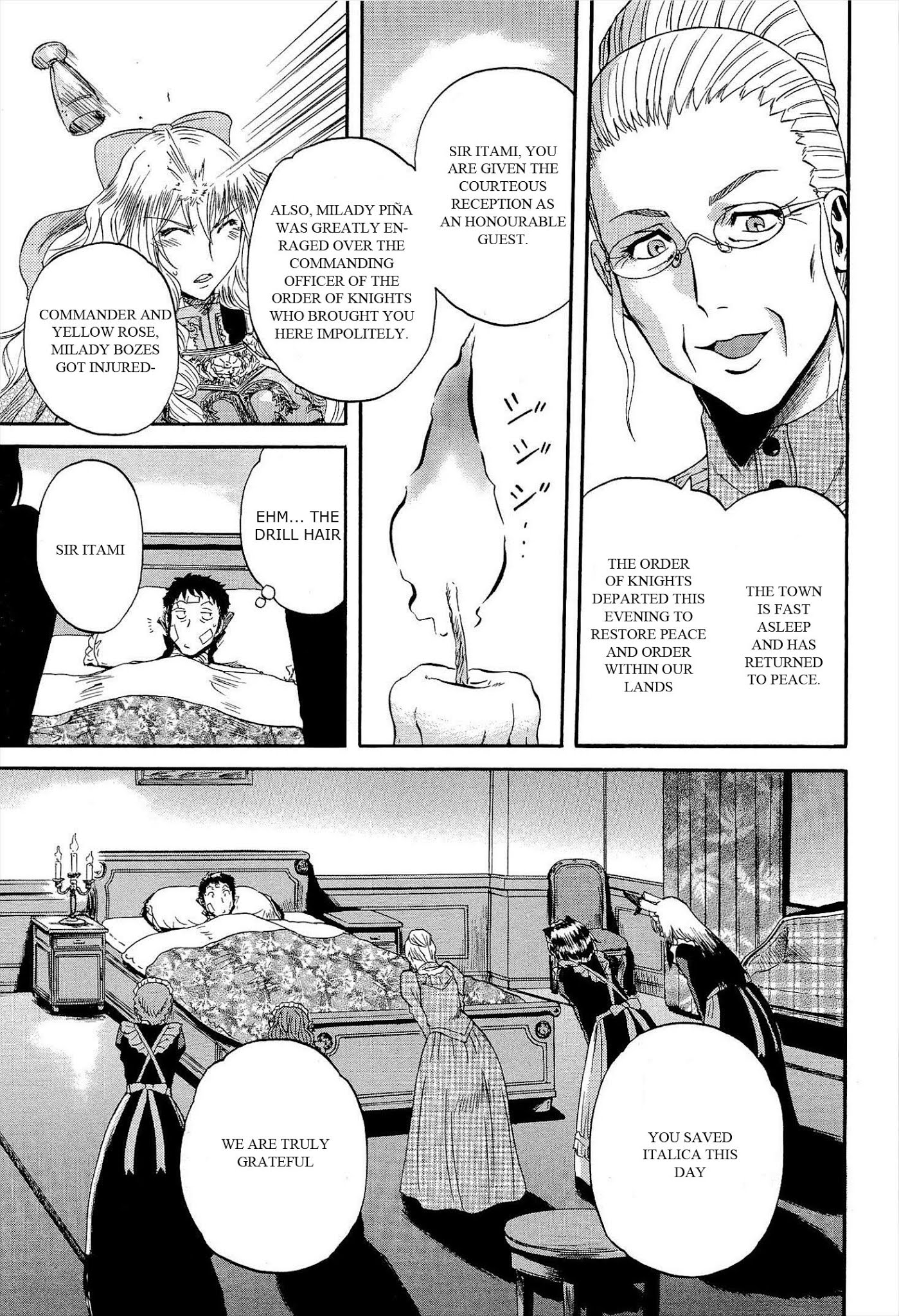 Gate – Jietai Kare no Chi nite, Kaku Tatakeri Chapter 14 - Page 9