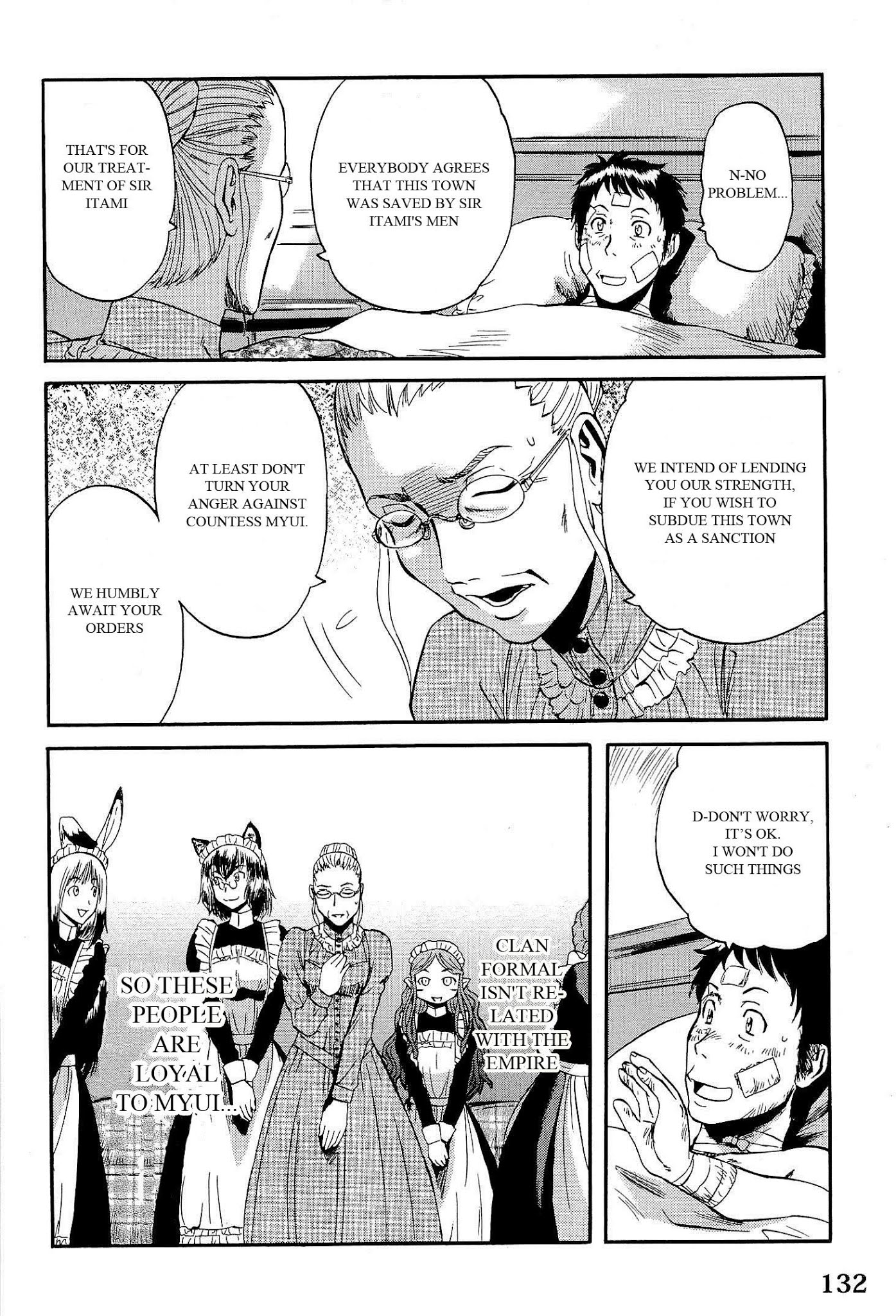 Gate – Jietai Kare no Chi nite, Kaku Tatakeri Chapter 14 - Page 10