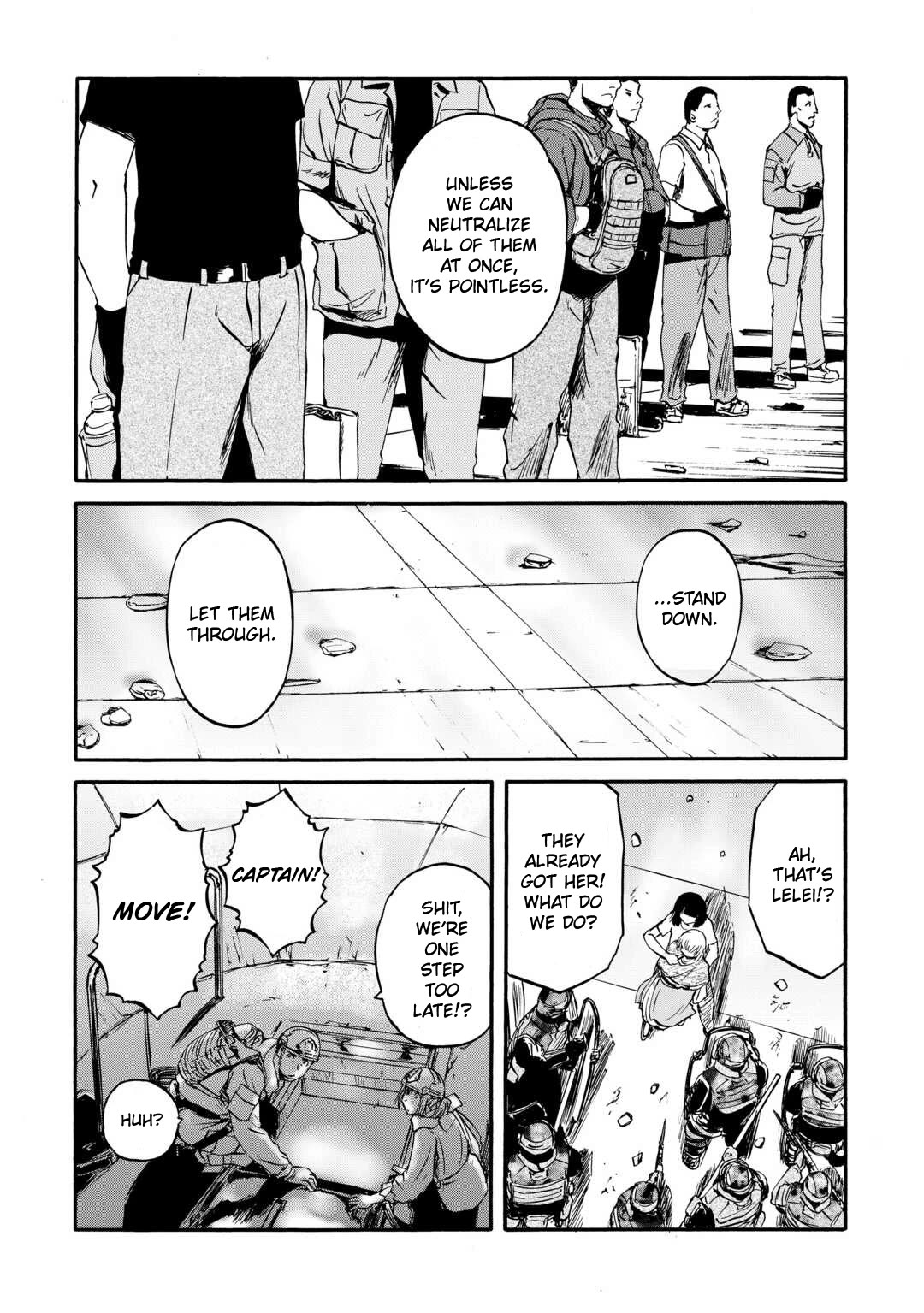 Gate – Jietai Kare no Chi nite, Kaku Tatakeri Chapter 140 - Page 15