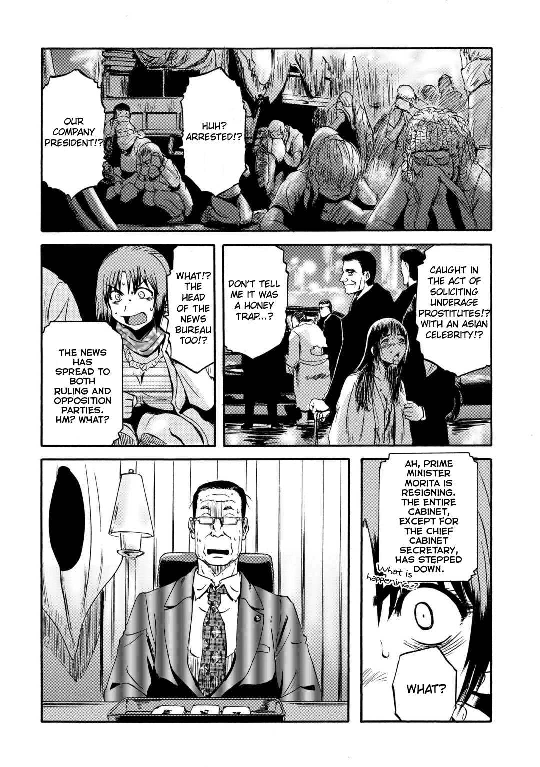 Gate – Jietai Kare no Chi nite, Kaku Tatakeri Chapter 140 - Page 25