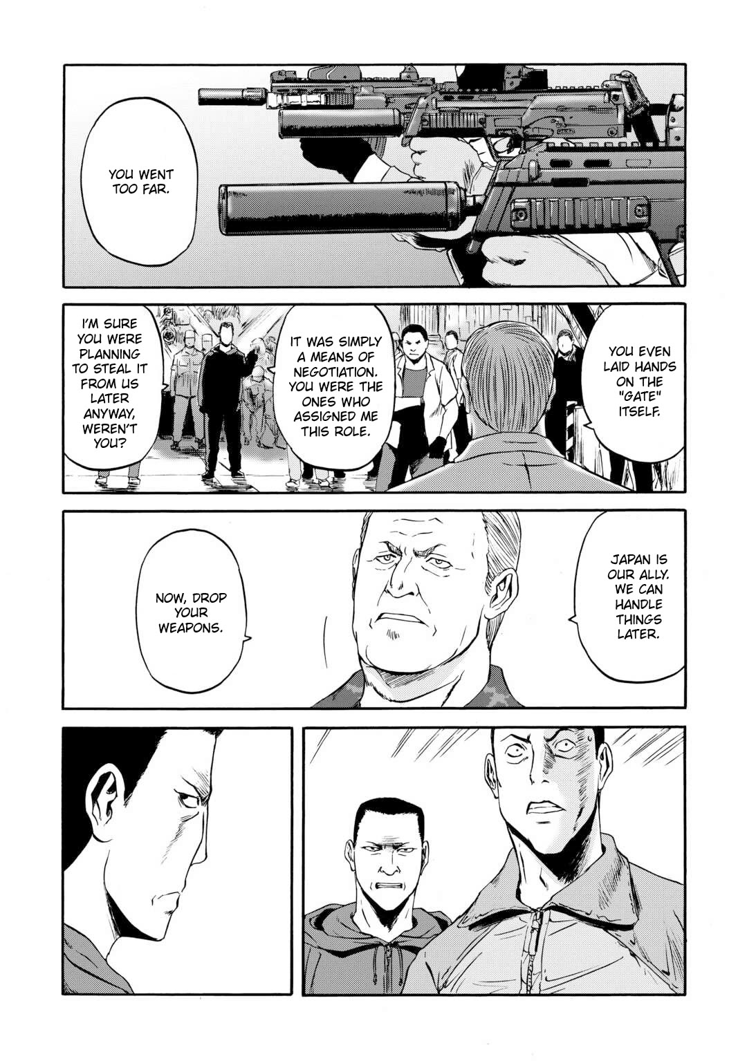 Gate – Jietai Kare no Chi nite, Kaku Tatakeri Chapter 140 - Page 28