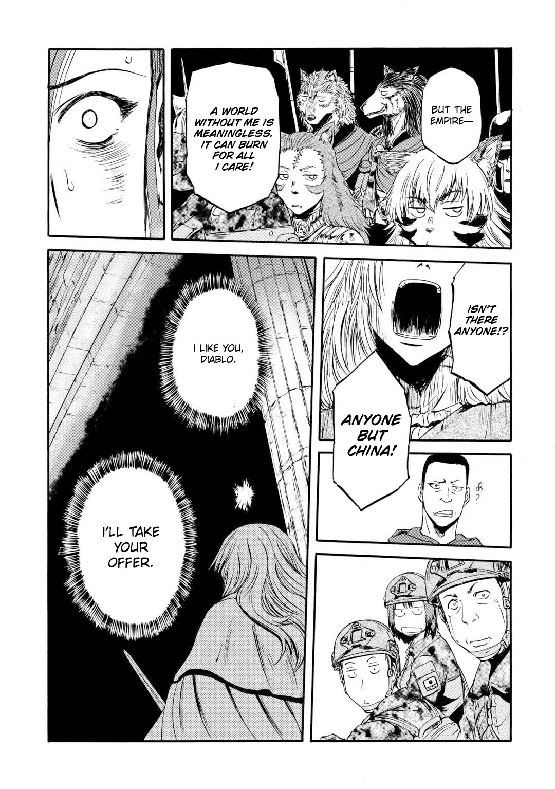 Gate – Jietai Kare no Chi nite, Kaku Tatakeri Chapter 140 - Page 34