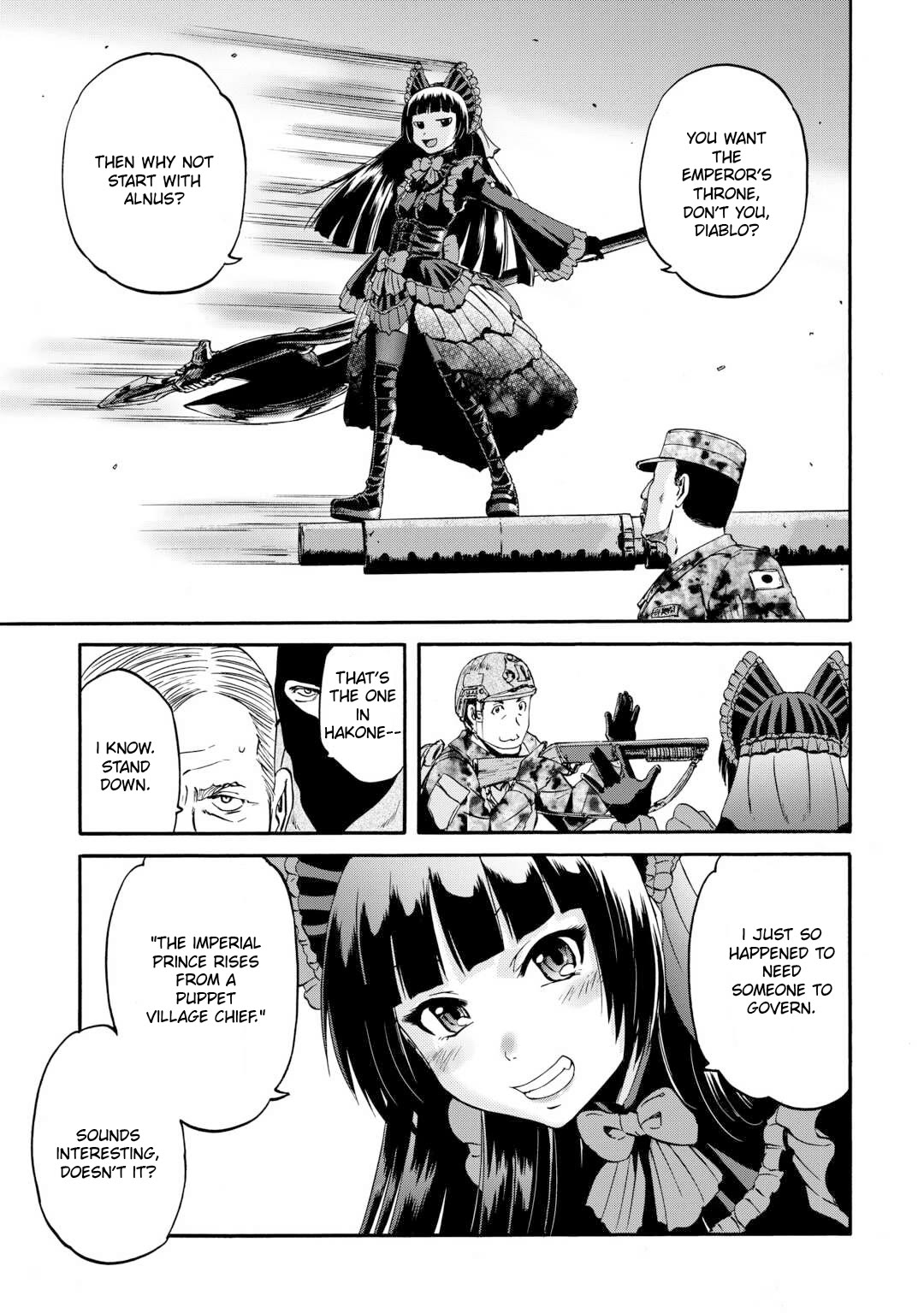 Gate – Jietai Kare no Chi nite, Kaku Tatakeri Chapter 140 - Page 36