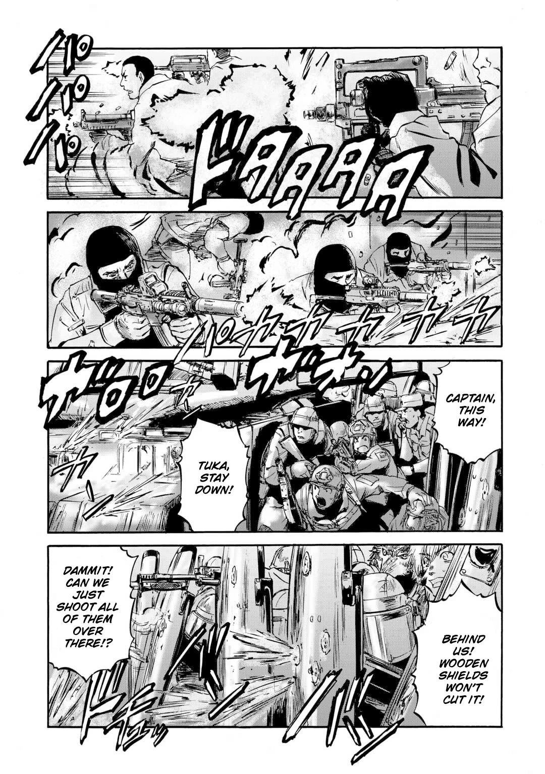 Gate – Jietai Kare no Chi nite, Kaku Tatakeri Chapter 140 - Page 42