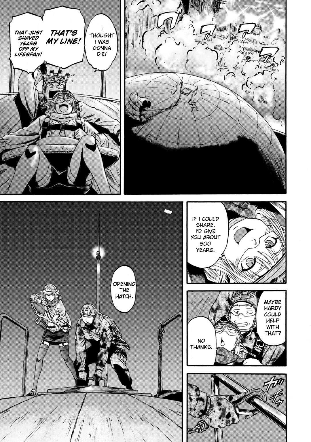 Gate – Jietai Kare no Chi nite, Kaku Tatakeri Chapter 140 - Page 10