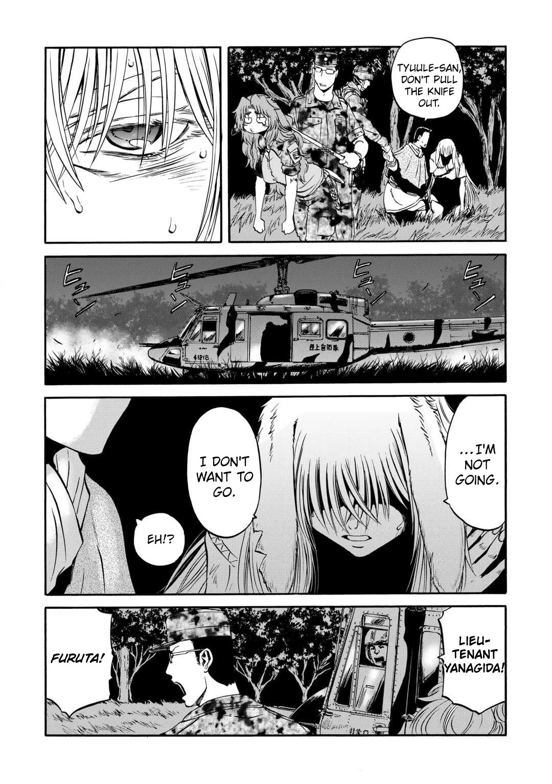 Gate – Jietai Kare no Chi nite, Kaku Tatakeri Chapter 141 - Page 13