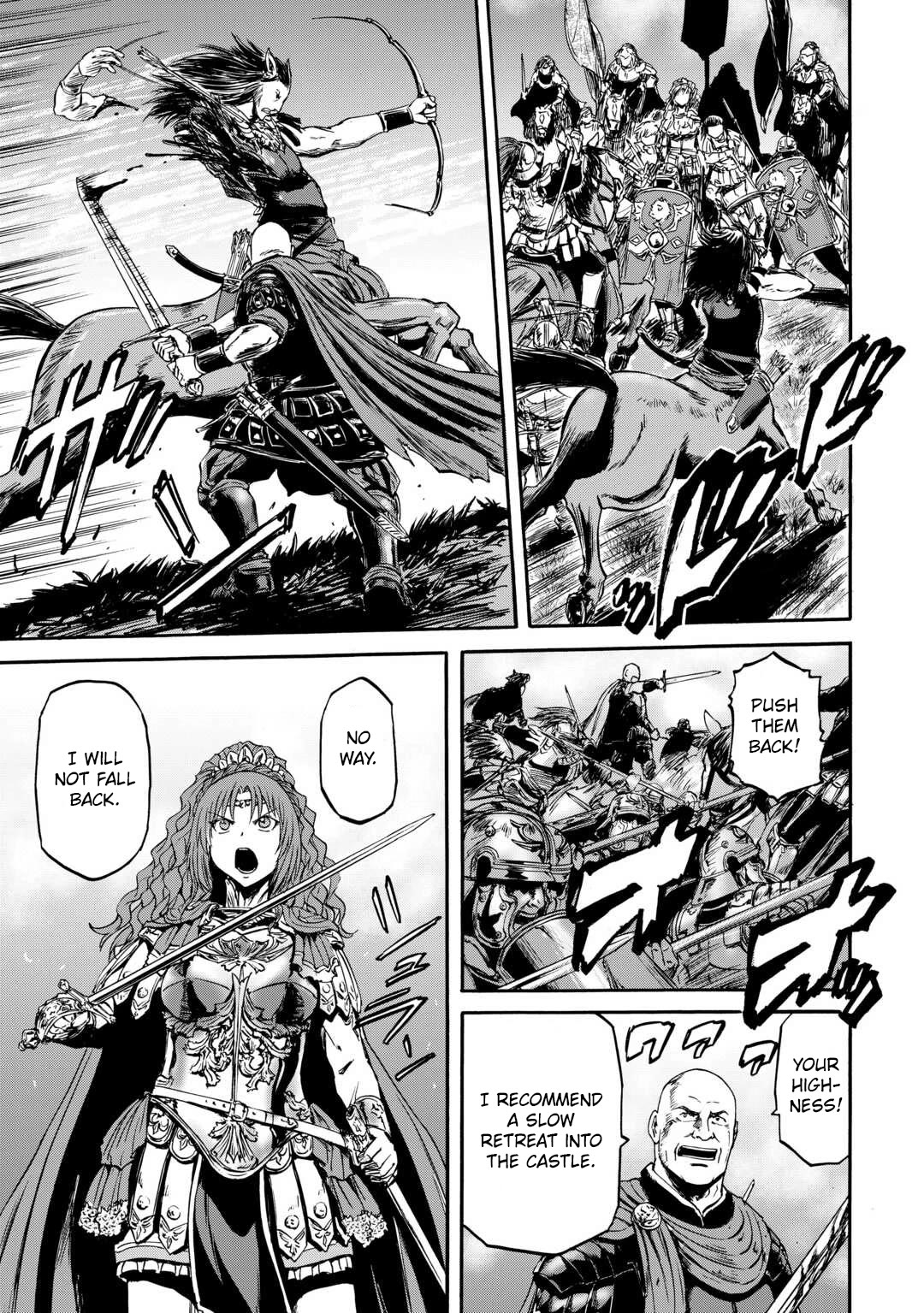 Gate – Jietai Kare no Chi nite, Kaku Tatakeri Chapter 141 - Page 23