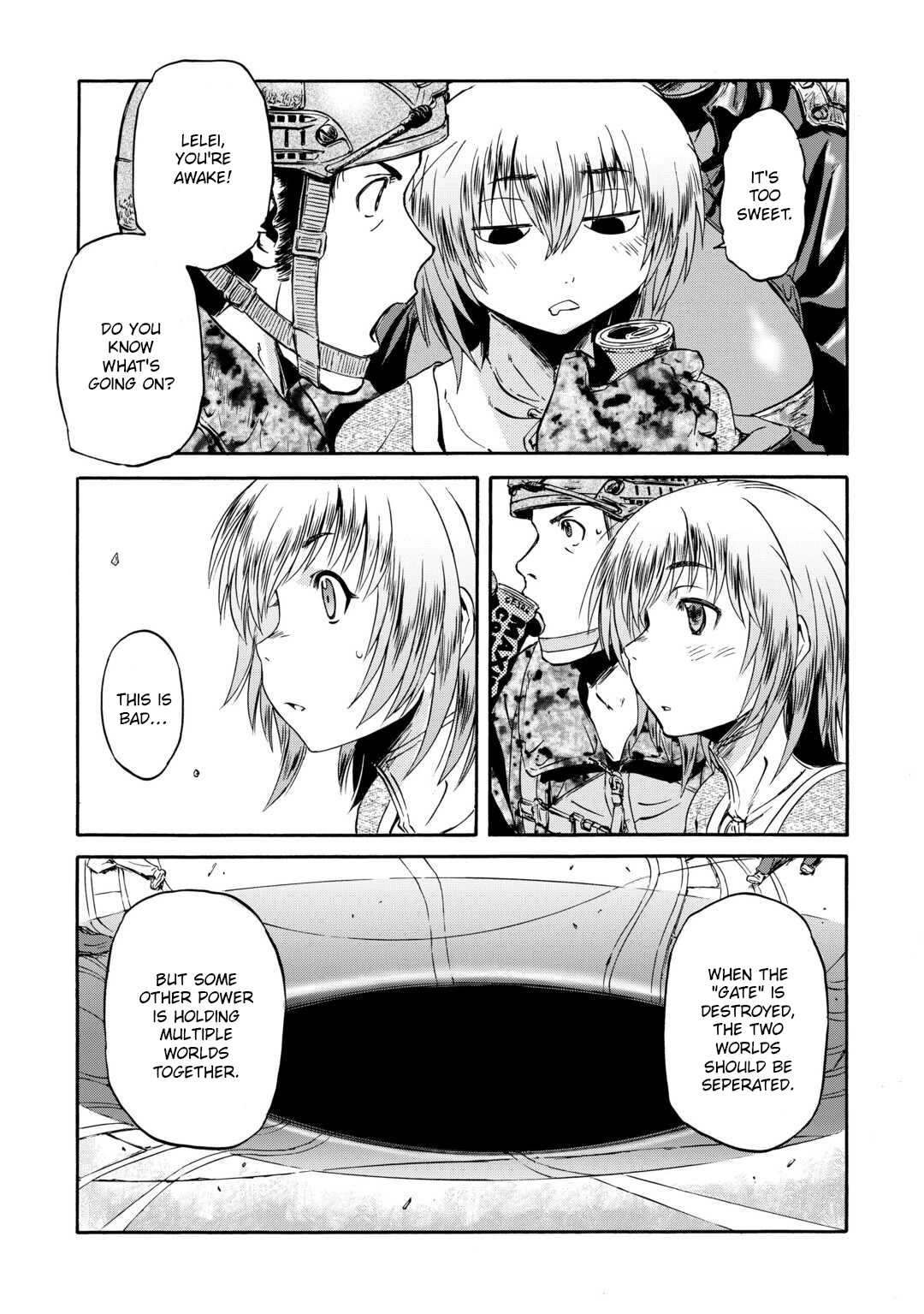 Gate – Jietai Kare no Chi nite, Kaku Tatakeri Chapter 141 - Page 39