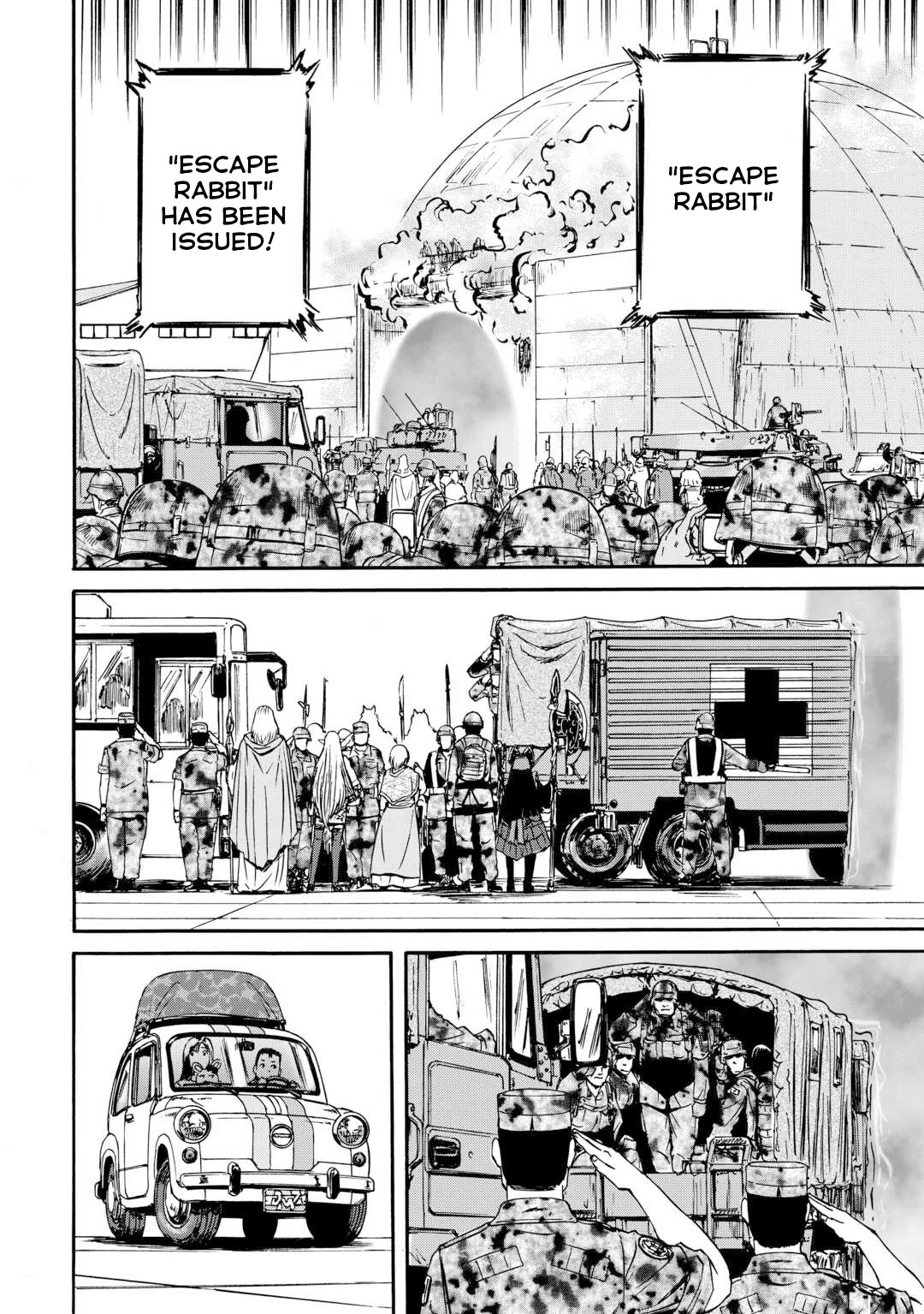 Gate – Jietai Kare no Chi nite, Kaku Tatakeri Chapter 142 - Page 11