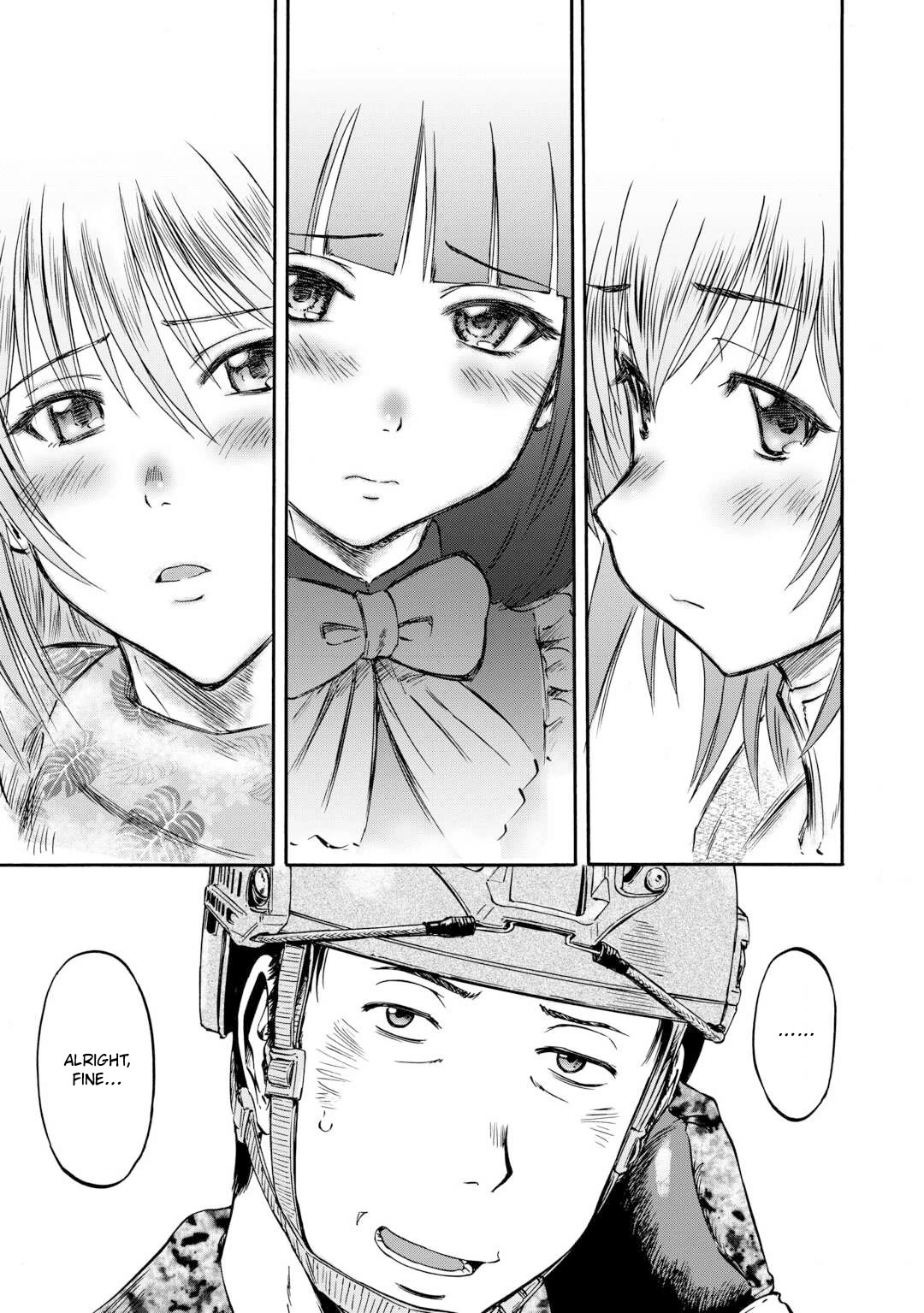 Gate – Jietai Kare no Chi nite, Kaku Tatakeri Chapter 142 - Page 14