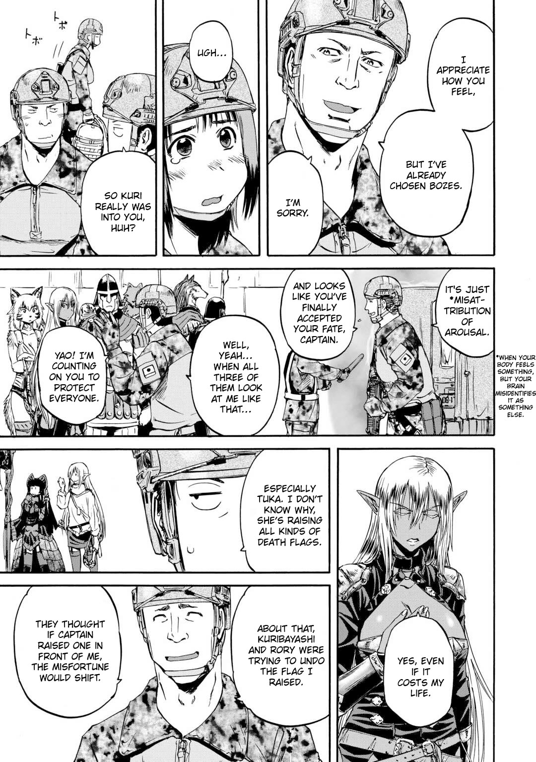 Gate – Jietai Kare no Chi nite, Kaku Tatakeri Chapter 142 - Page 16