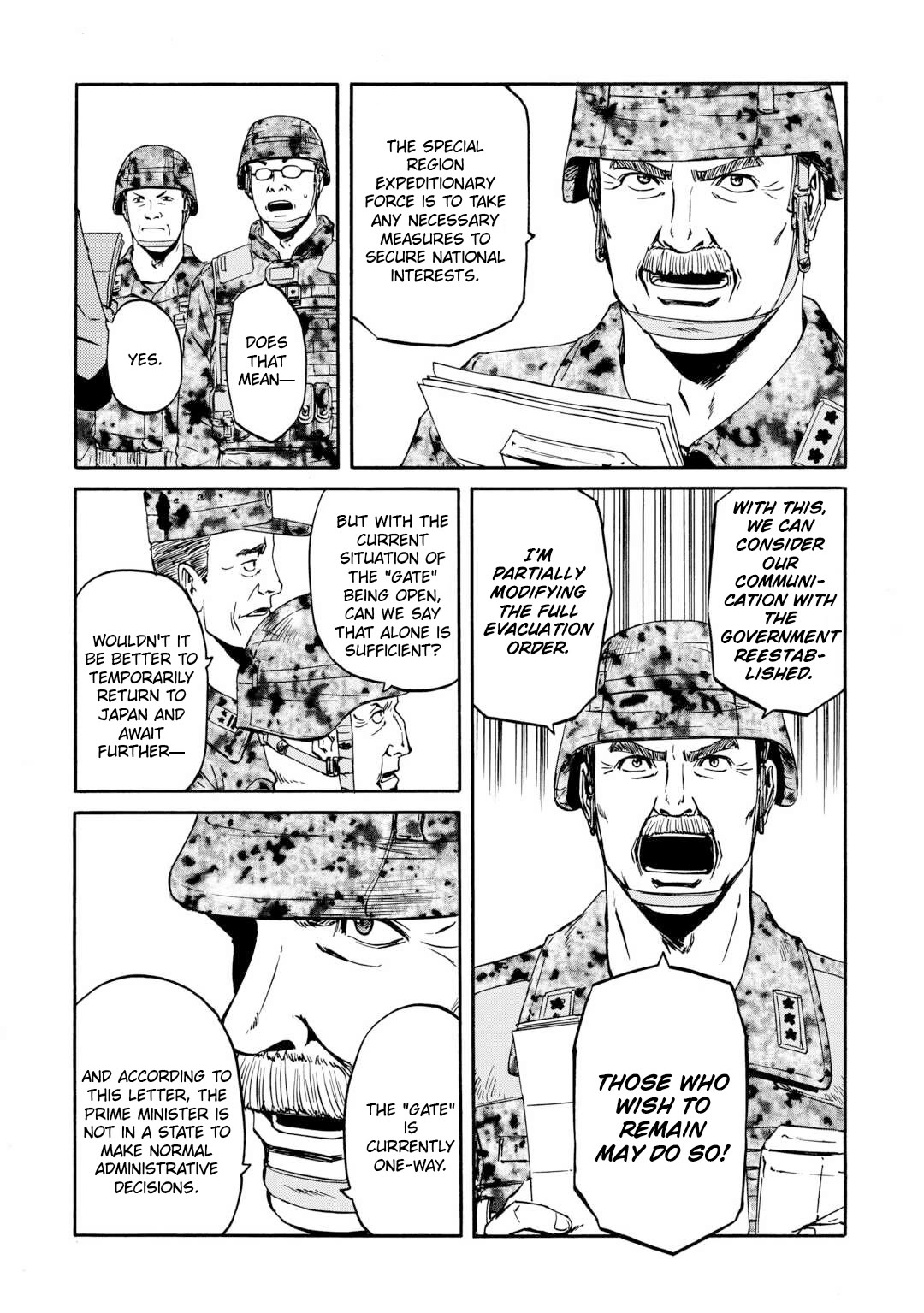 Gate – Jietai Kare no Chi nite, Kaku Tatakeri Chapter 142 - Page 20