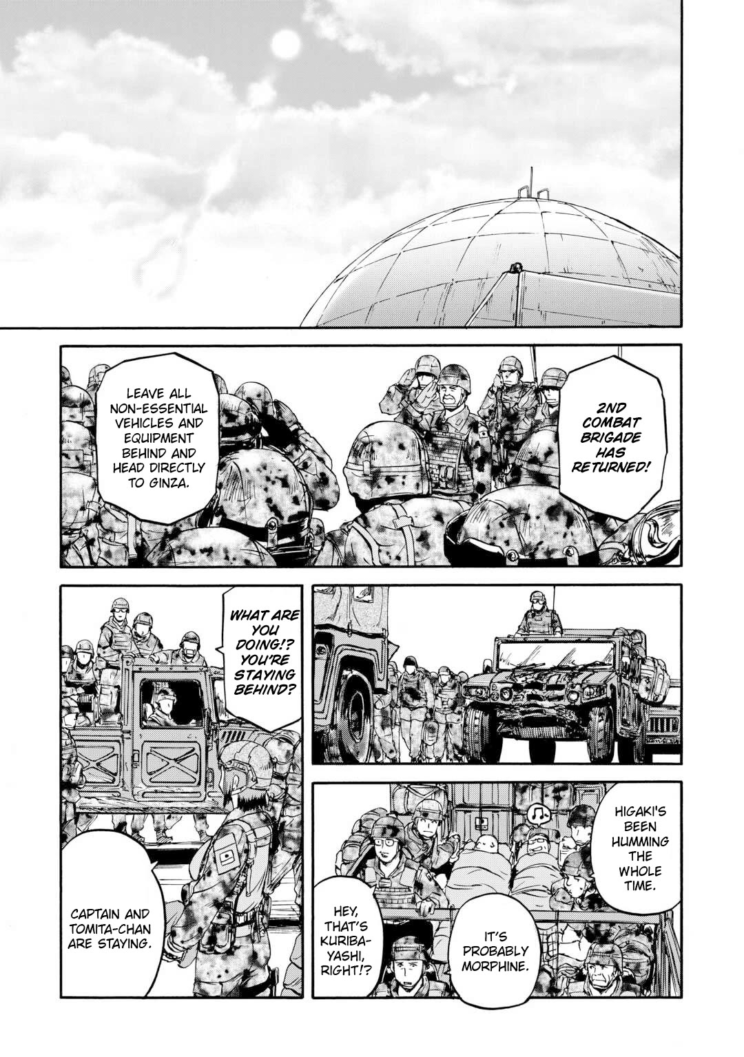 Gate – Jietai Kare no Chi nite, Kaku Tatakeri Chapter 142 - Page 22