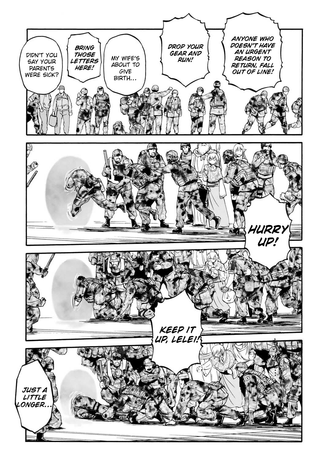 Gate – Jietai Kare no Chi nite, Kaku Tatakeri Chapter 142 - Page 32