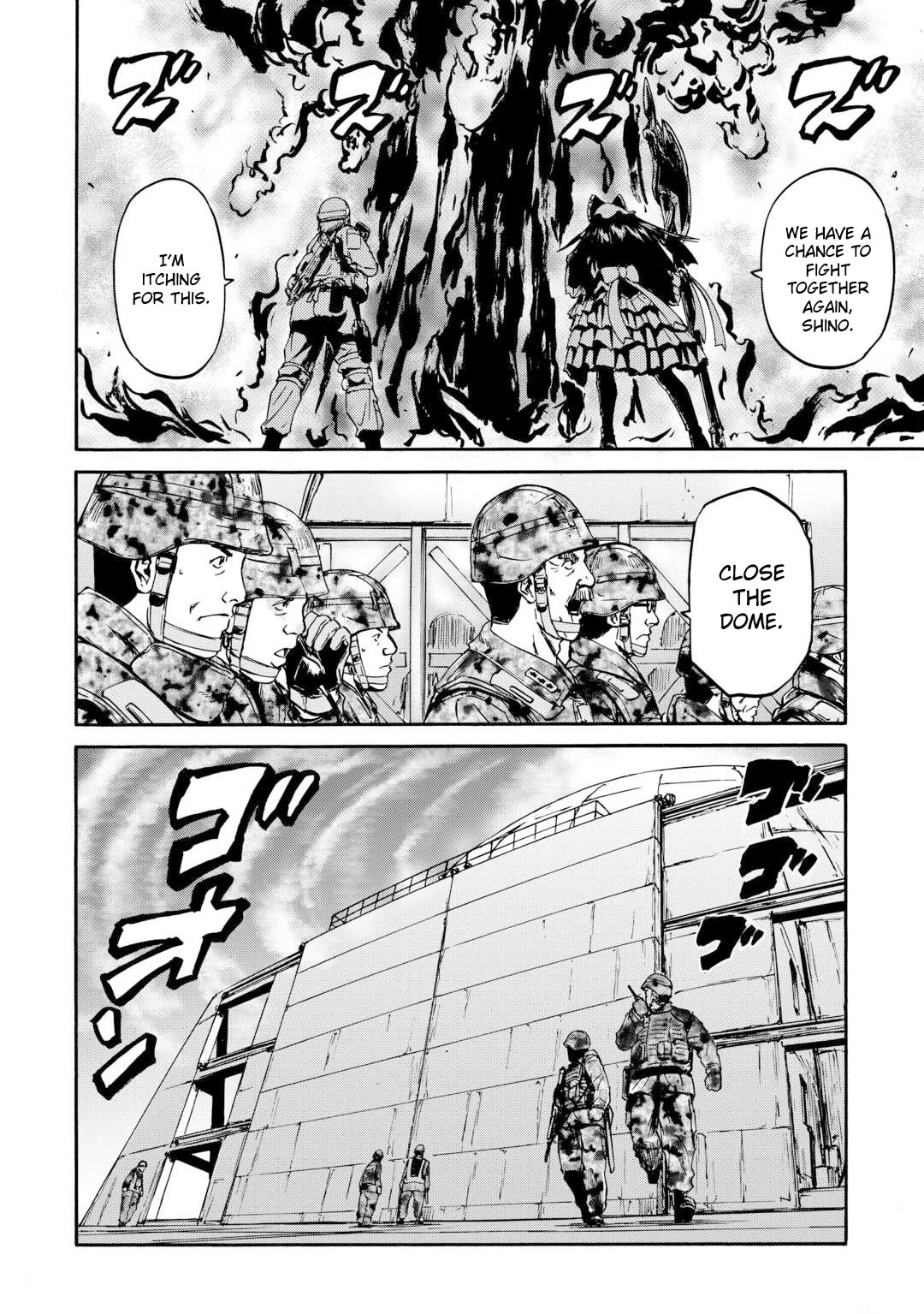 Gate – Jietai Kare no Chi nite, Kaku Tatakeri Chapter 142 - Page 37