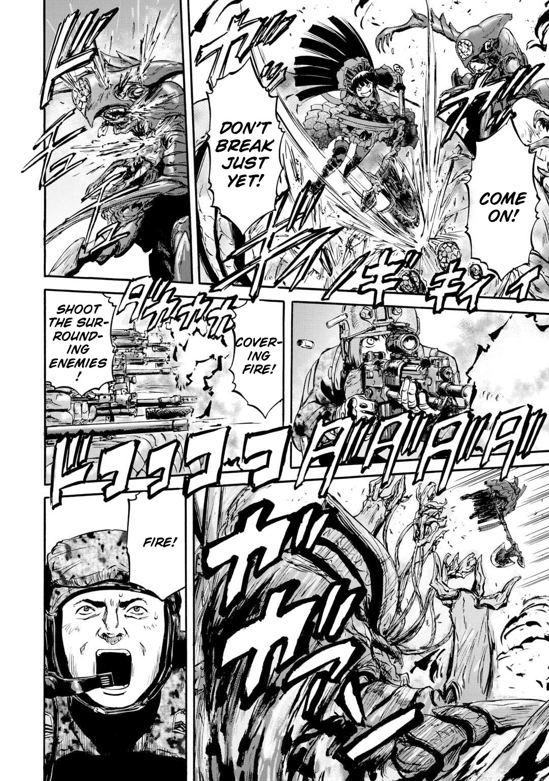 Gate – Jietai Kare no Chi nite, Kaku Tatakeri Chapter 142 - Page 43