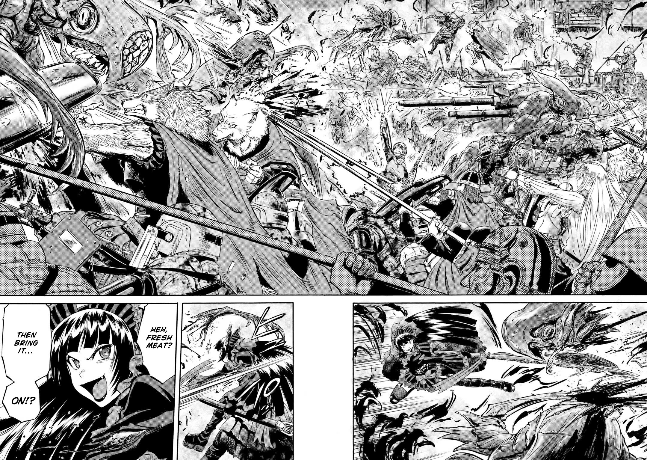 Gate – Jietai Kare no Chi nite, Kaku Tatakeri Chapter 142 - Page 45