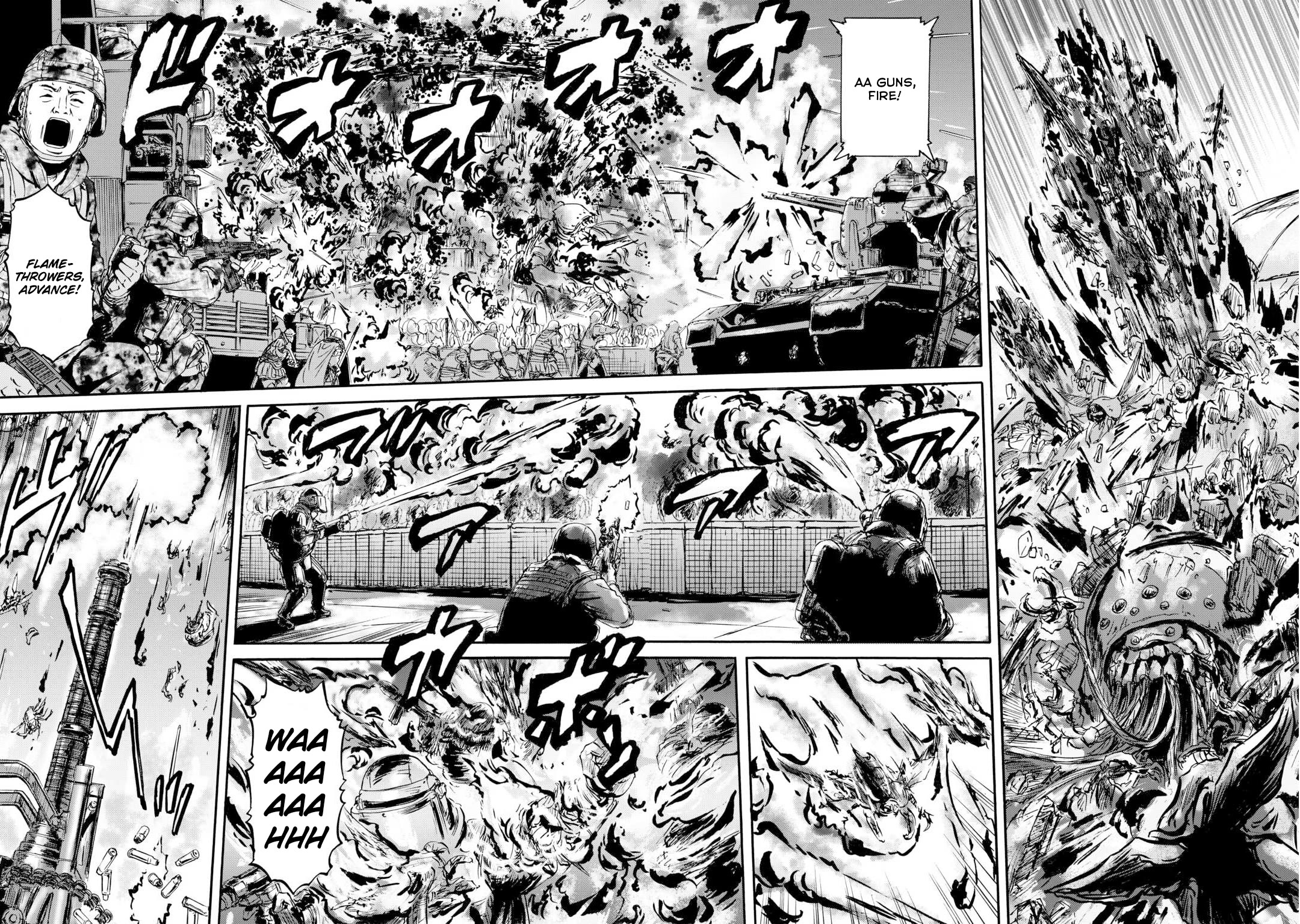 Gate – Jietai Kare no Chi nite, Kaku Tatakeri Chapter 143.1 - Page 15