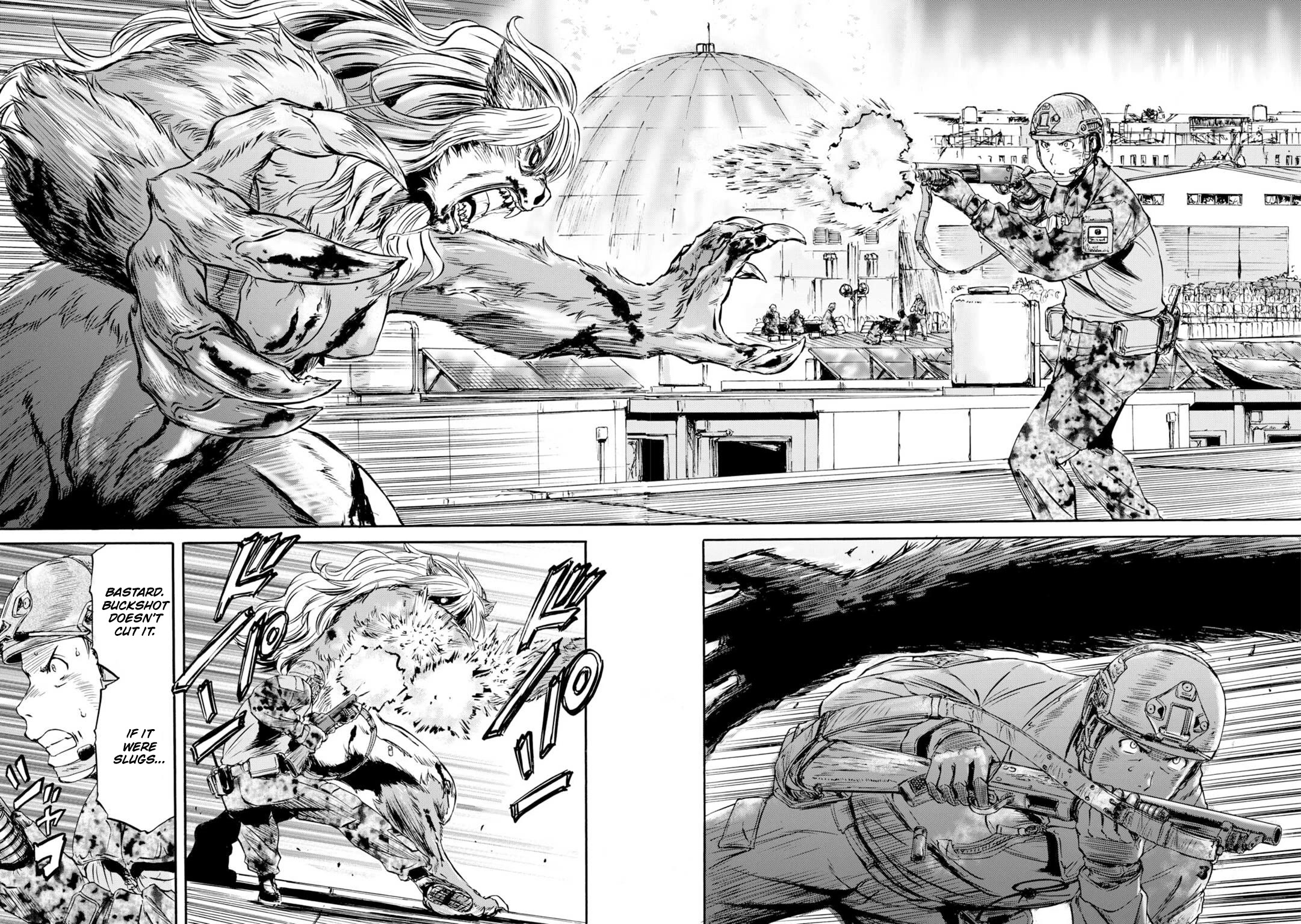 Gate – Jietai Kare no Chi nite, Kaku Tatakeri Chapter 143.1 - Page 3