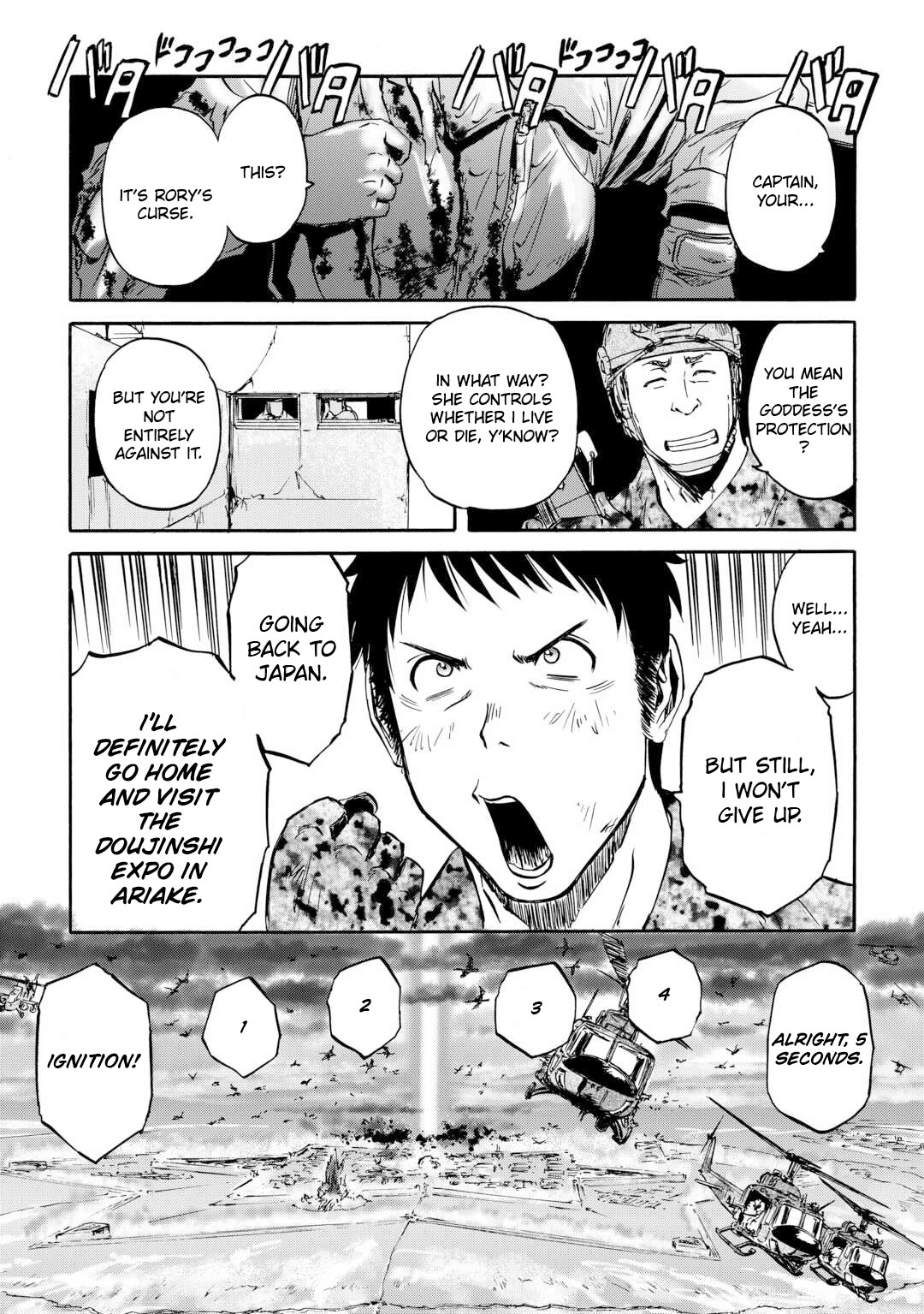 Gate – Jietai Kare no Chi nite, Kaku Tatakeri Chapter 143.1 - Page 30