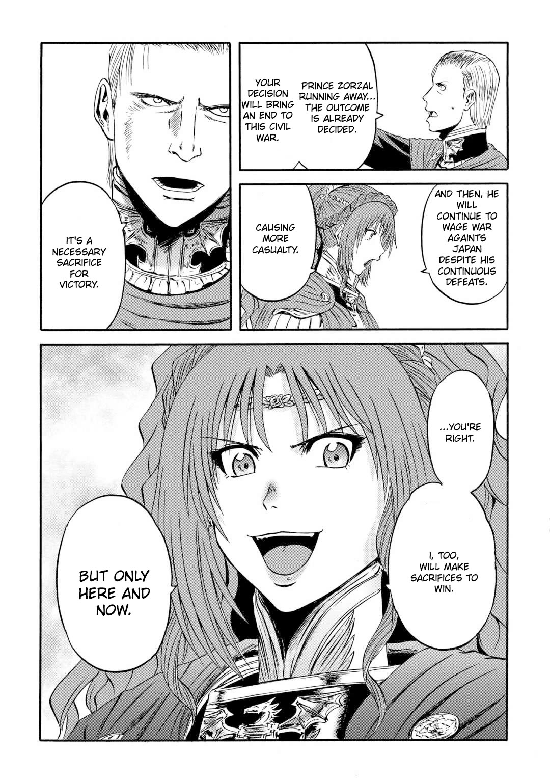 Gate – Jietai Kare no Chi nite, Kaku Tatakeri Chapter 143.1 - Page 40