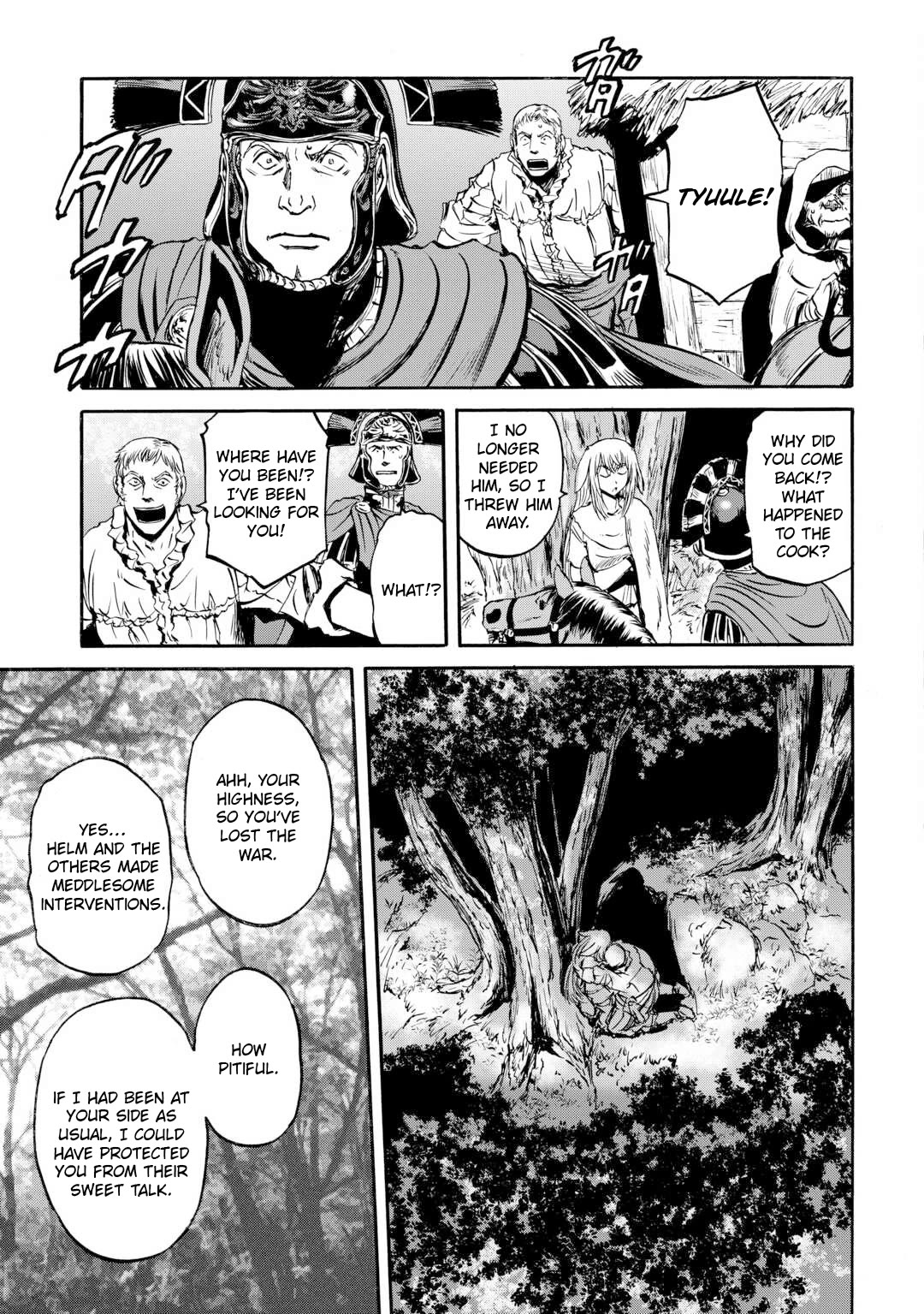 Gate – Jietai Kare no Chi nite, Kaku Tatakeri Chapter 143.2 - Page 35