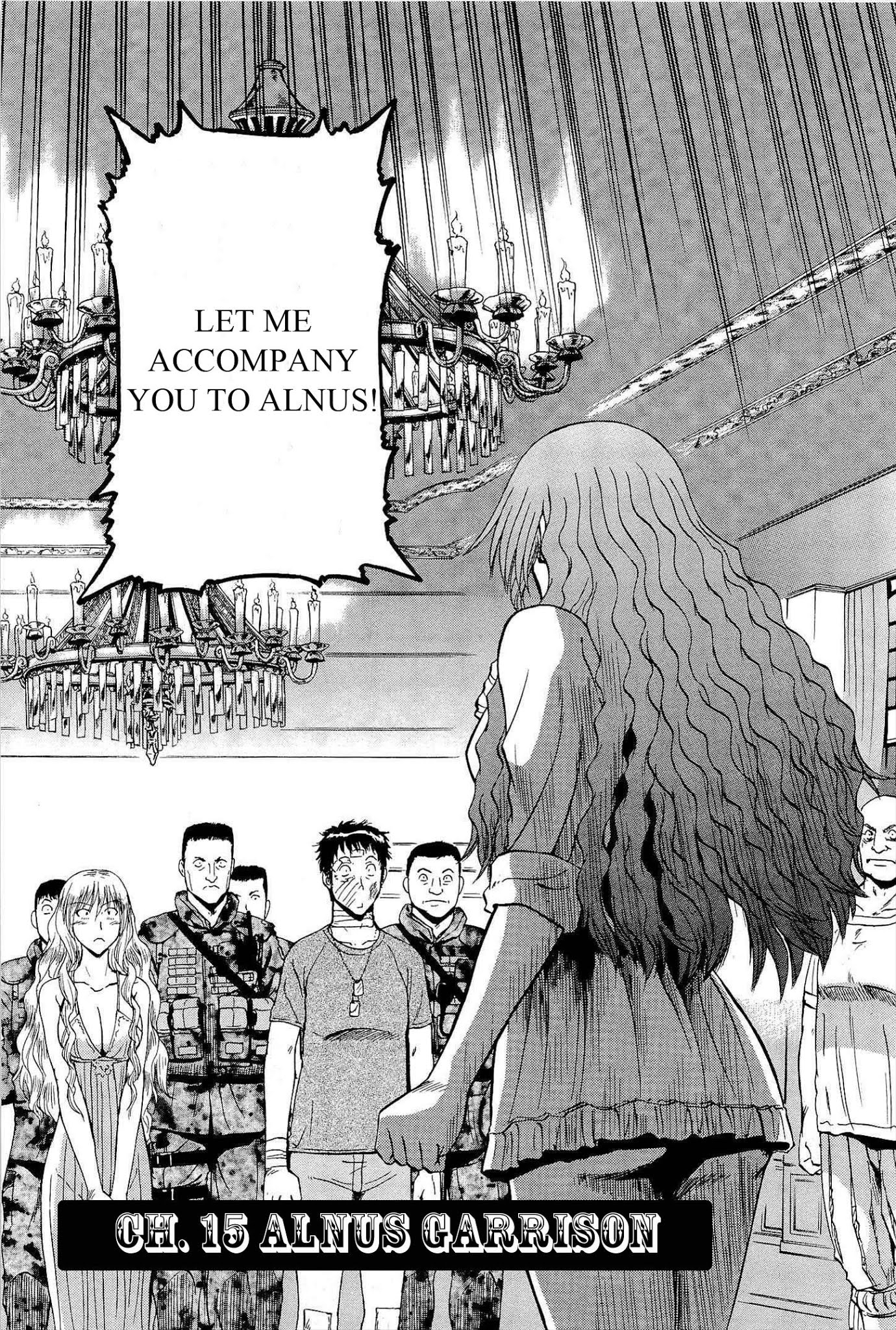 Gate – Jietai Kare no Chi nite, Kaku Tatakeri Chapter 15 - Page 1