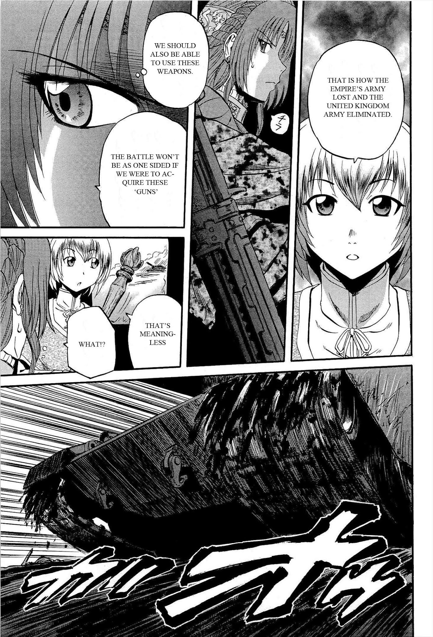 Gate – Jietai Kare no Chi nite, Kaku Tatakeri Chapter 15 - Page 11
