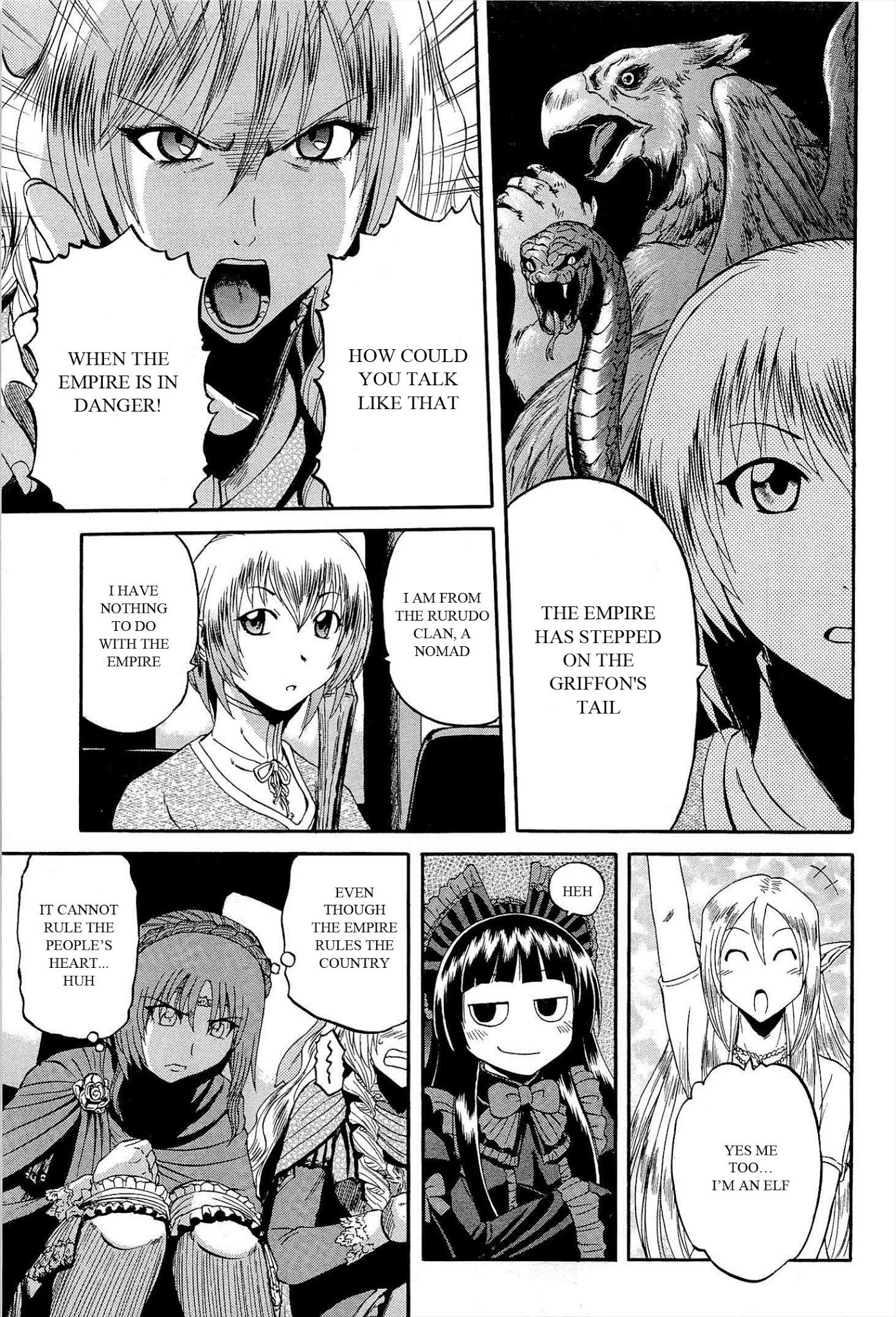 Gate – Jietai Kare no Chi nite, Kaku Tatakeri Chapter 15 - Page 16