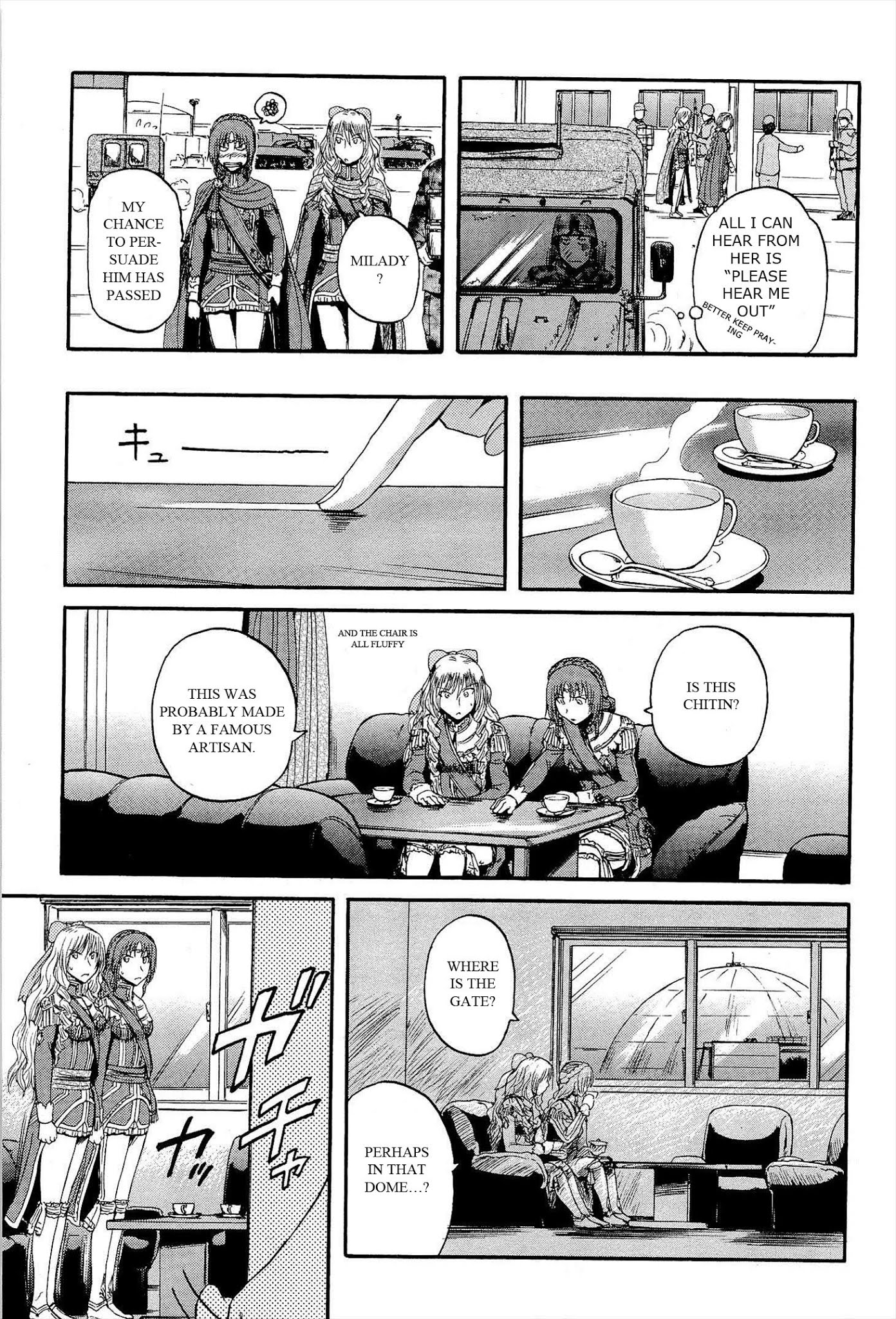 Gate – Jietai Kare no Chi nite, Kaku Tatakeri Chapter 15 - Page 18
