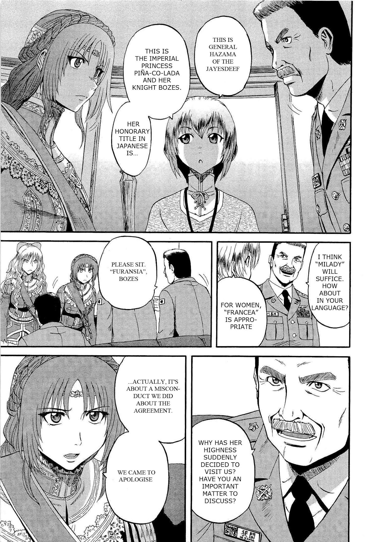 Gate – Jietai Kare no Chi nite, Kaku Tatakeri Chapter 15 - Page 20