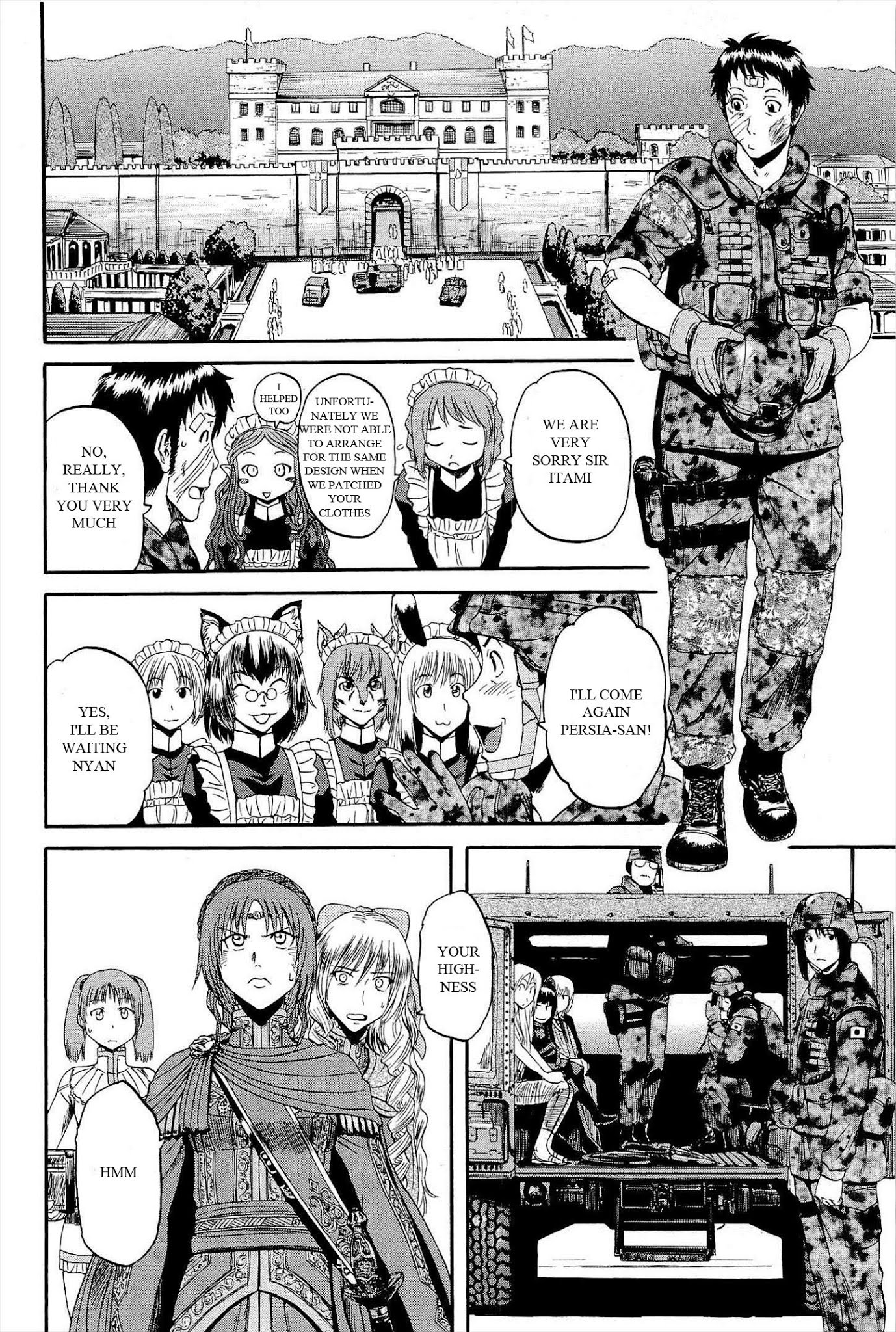 Gate – Jietai Kare no Chi nite, Kaku Tatakeri Chapter 15 - Page 4