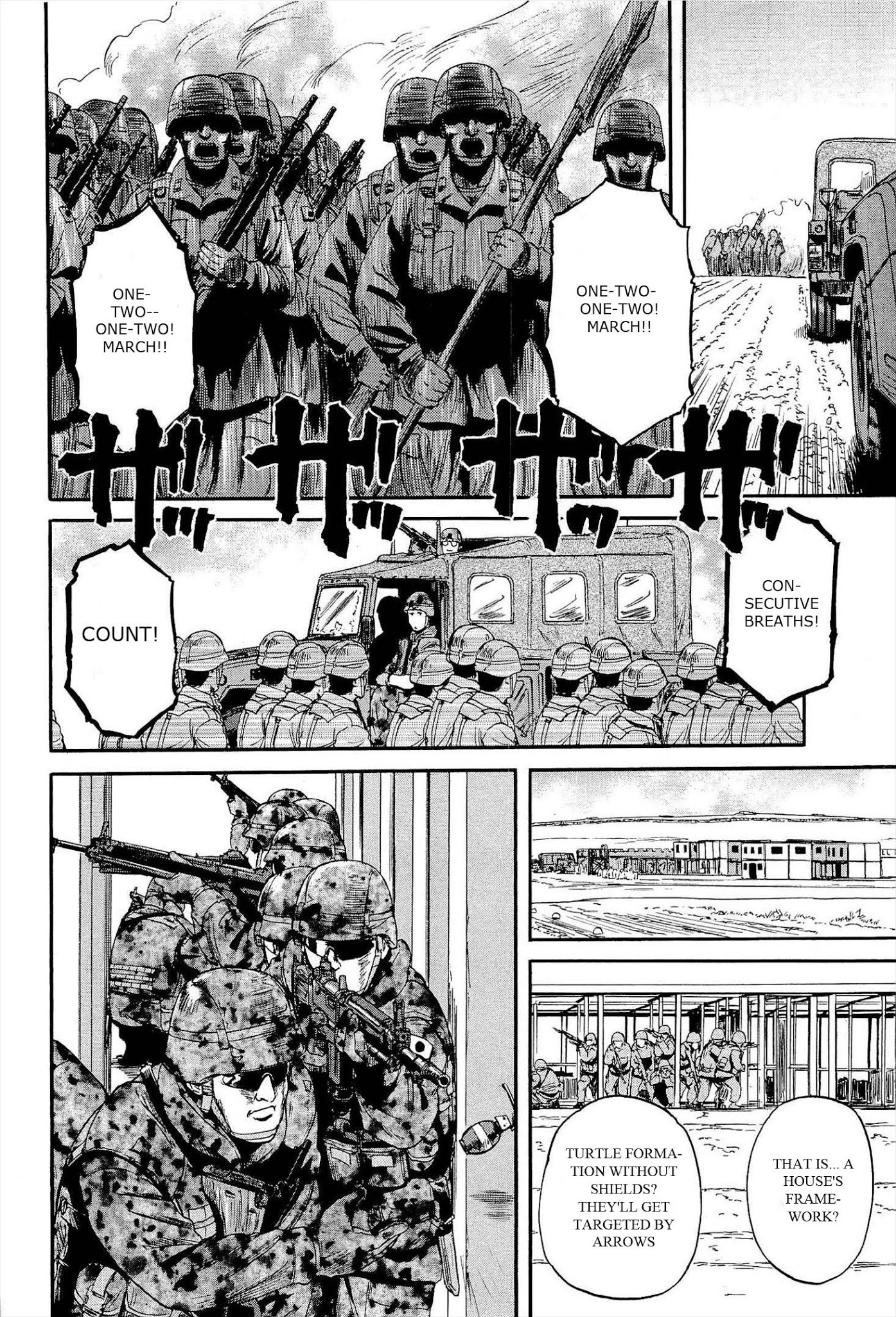 Gate – Jietai Kare no Chi nite, Kaku Tatakeri Chapter 15 - Page 8