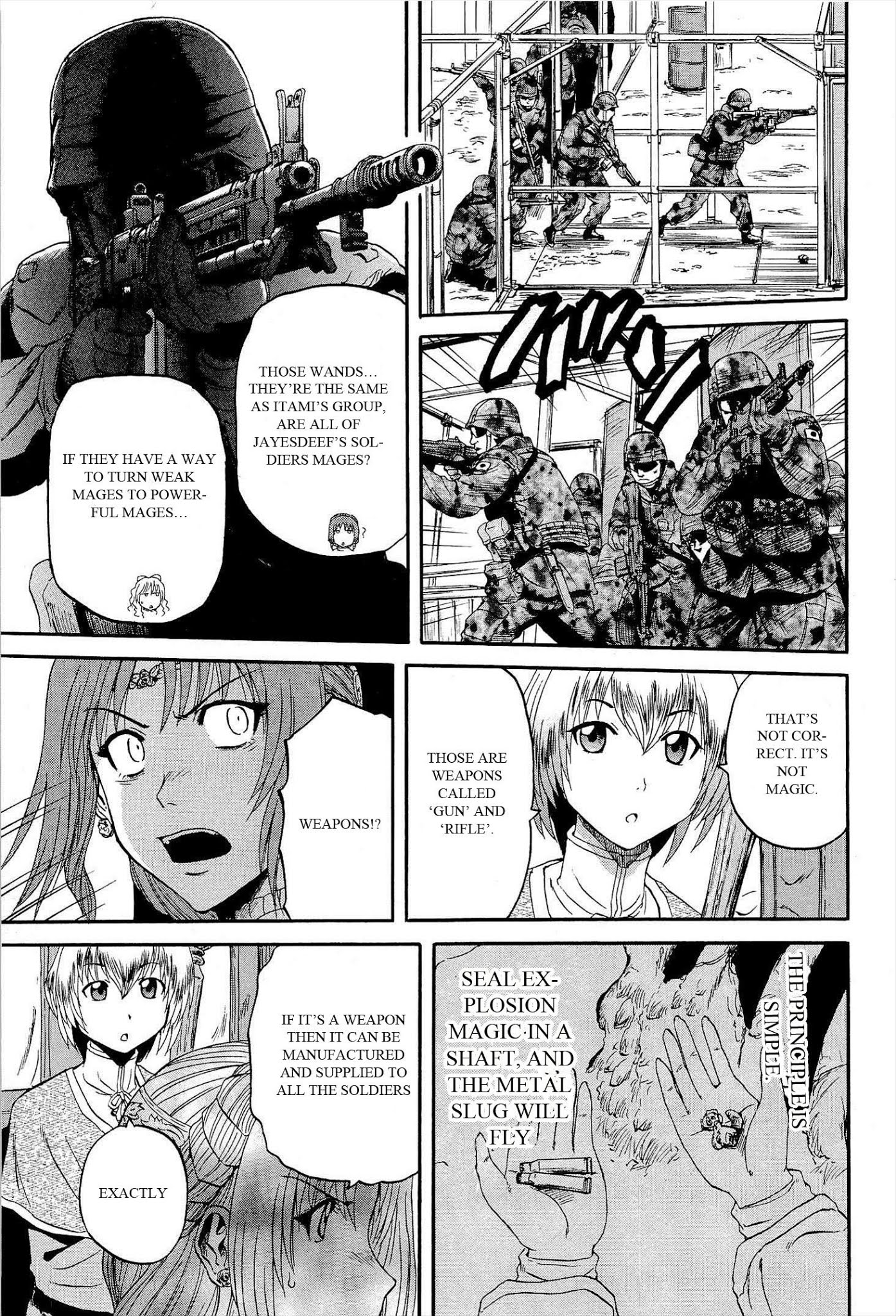 Gate – Jietai Kare no Chi nite, Kaku Tatakeri Chapter 15 - Page 9