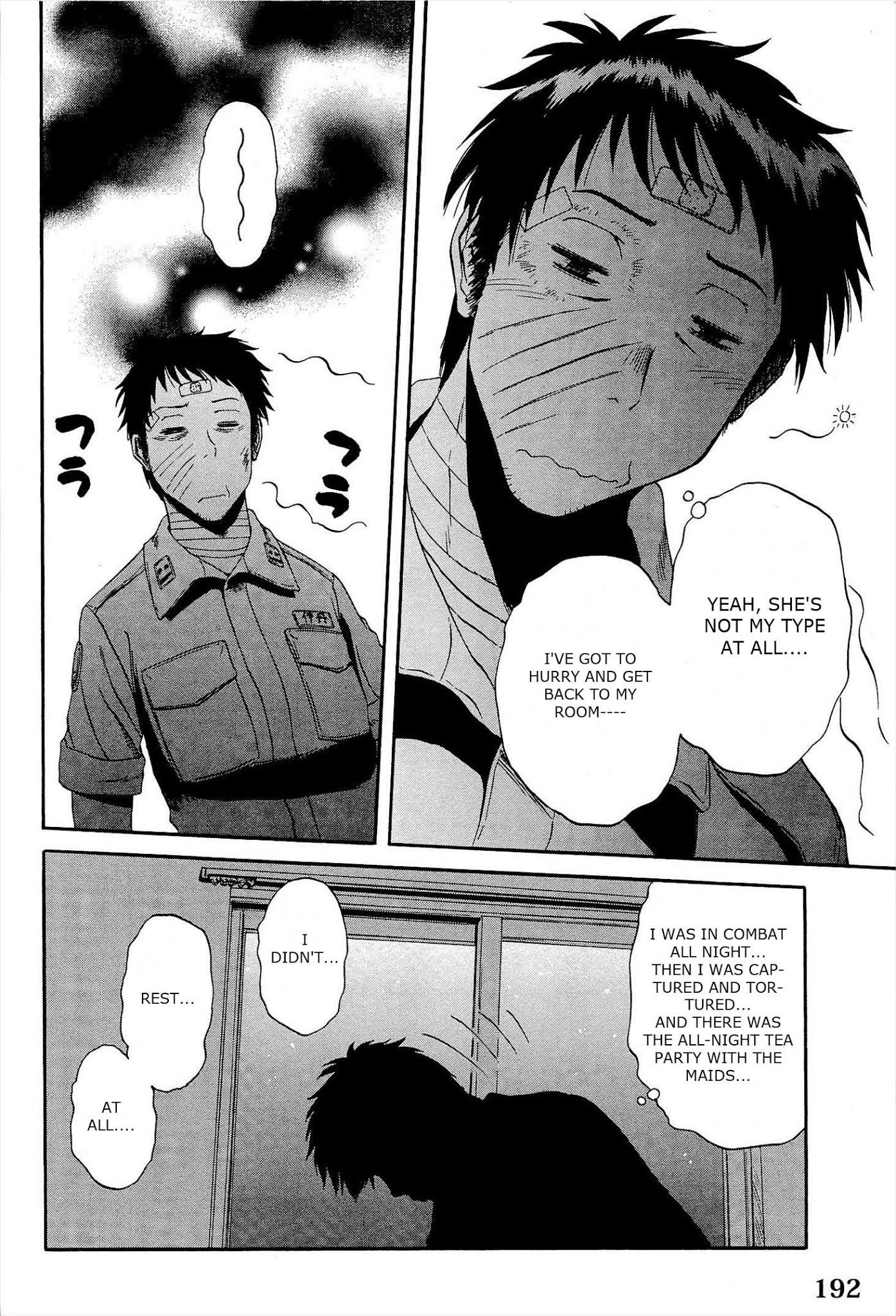 Gate – Jietai Kare no Chi nite, Kaku Tatakeri Chapter 16 - Page 12