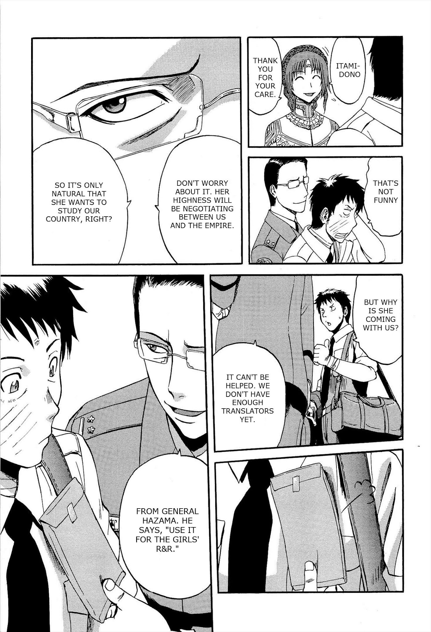 Gate – Jietai Kare no Chi nite, Kaku Tatakeri Chapter 16 - Page 21