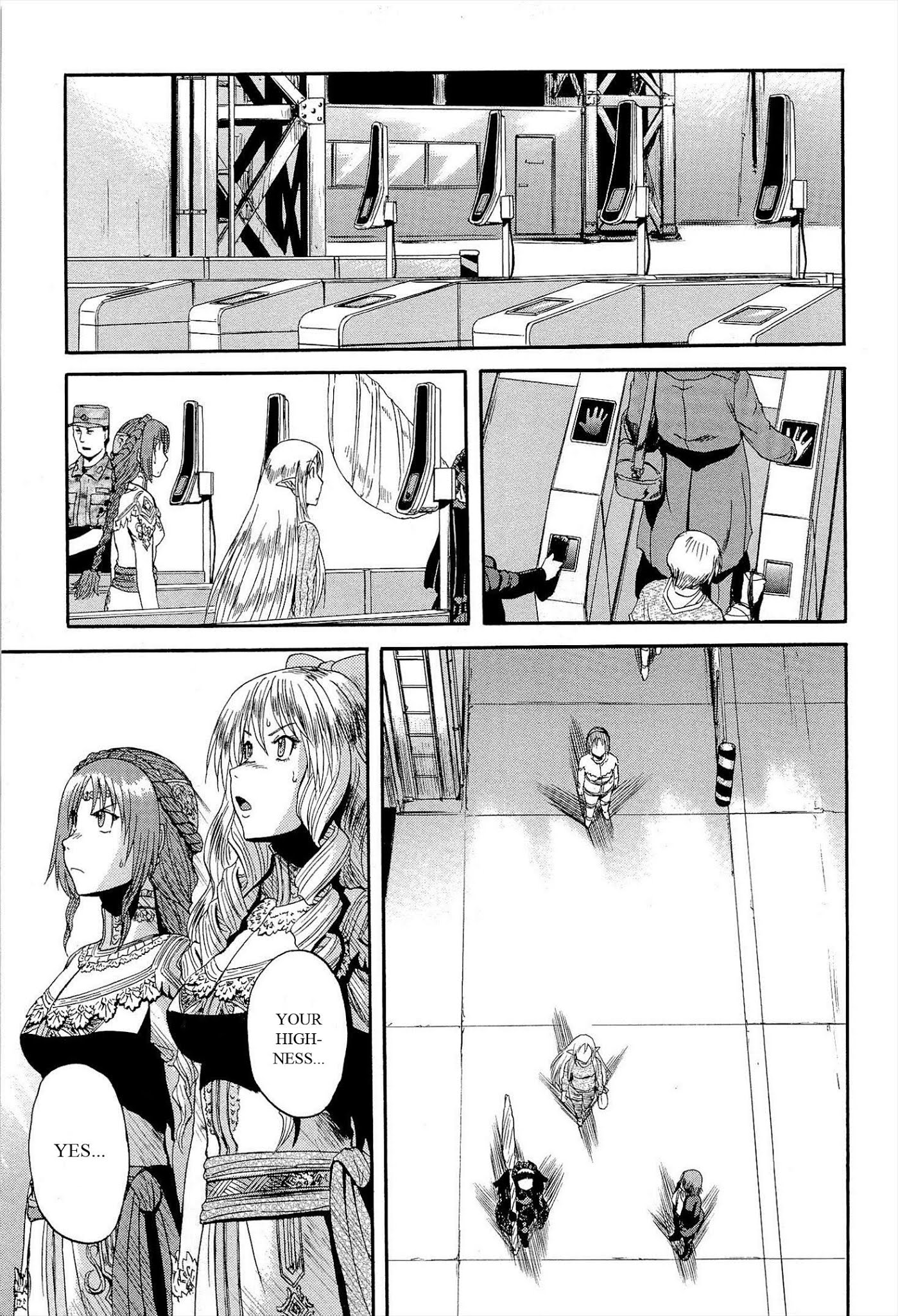 Gate – Jietai Kare no Chi nite, Kaku Tatakeri Chapter 16 - Page 23