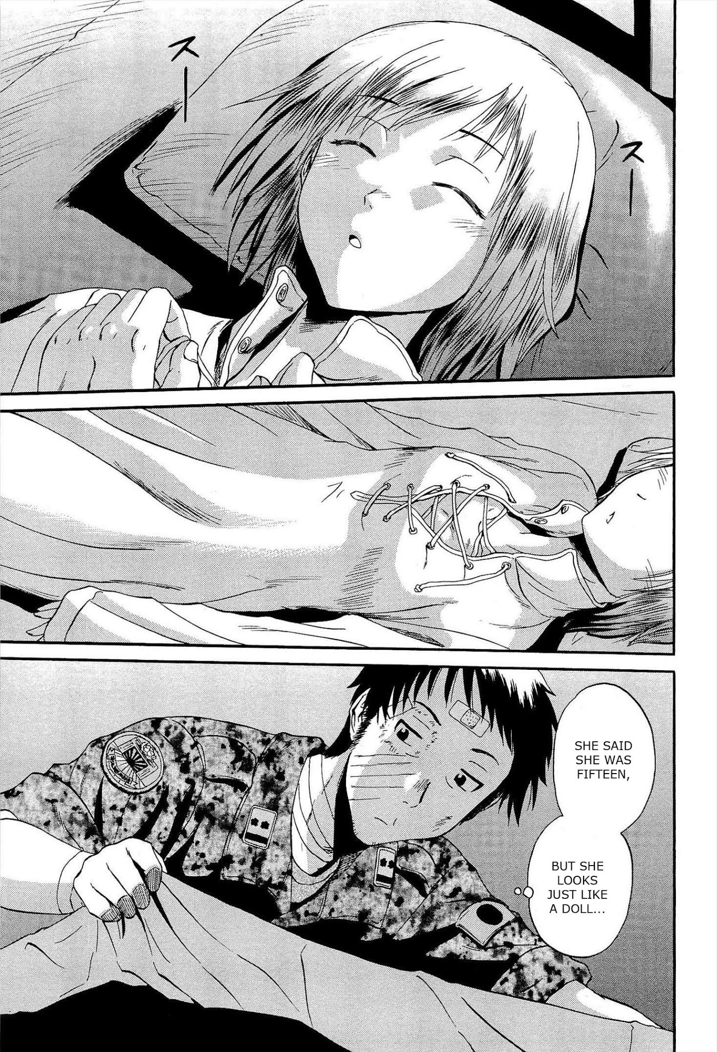 Gate – Jietai Kare no Chi nite, Kaku Tatakeri Chapter 16 - Page 9