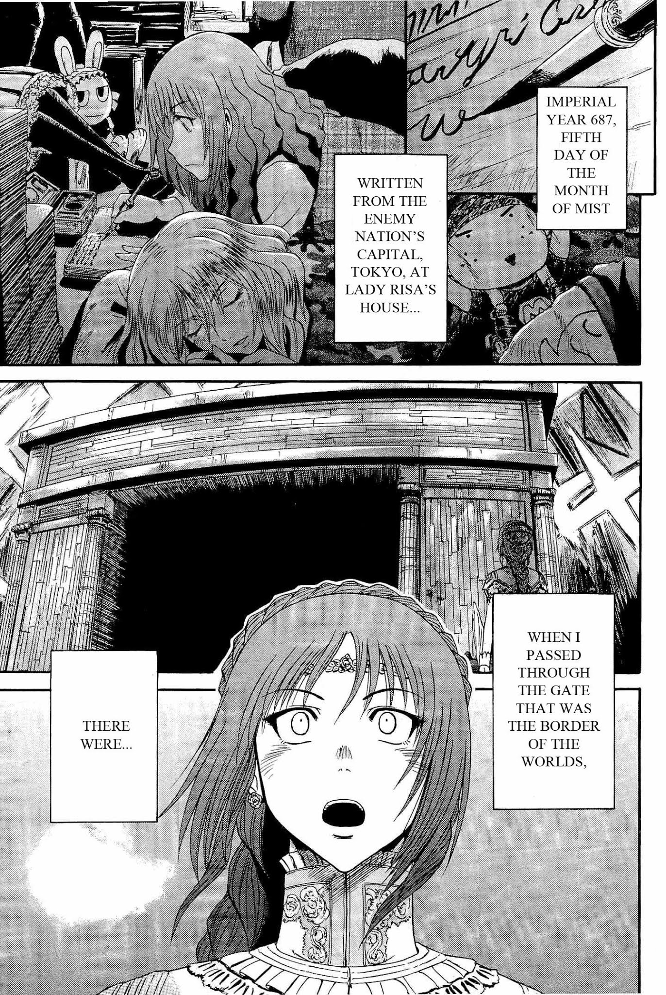 Gate – Jietai Kare no Chi nite, Kaku Tatakeri Chapter 17 - Page 12