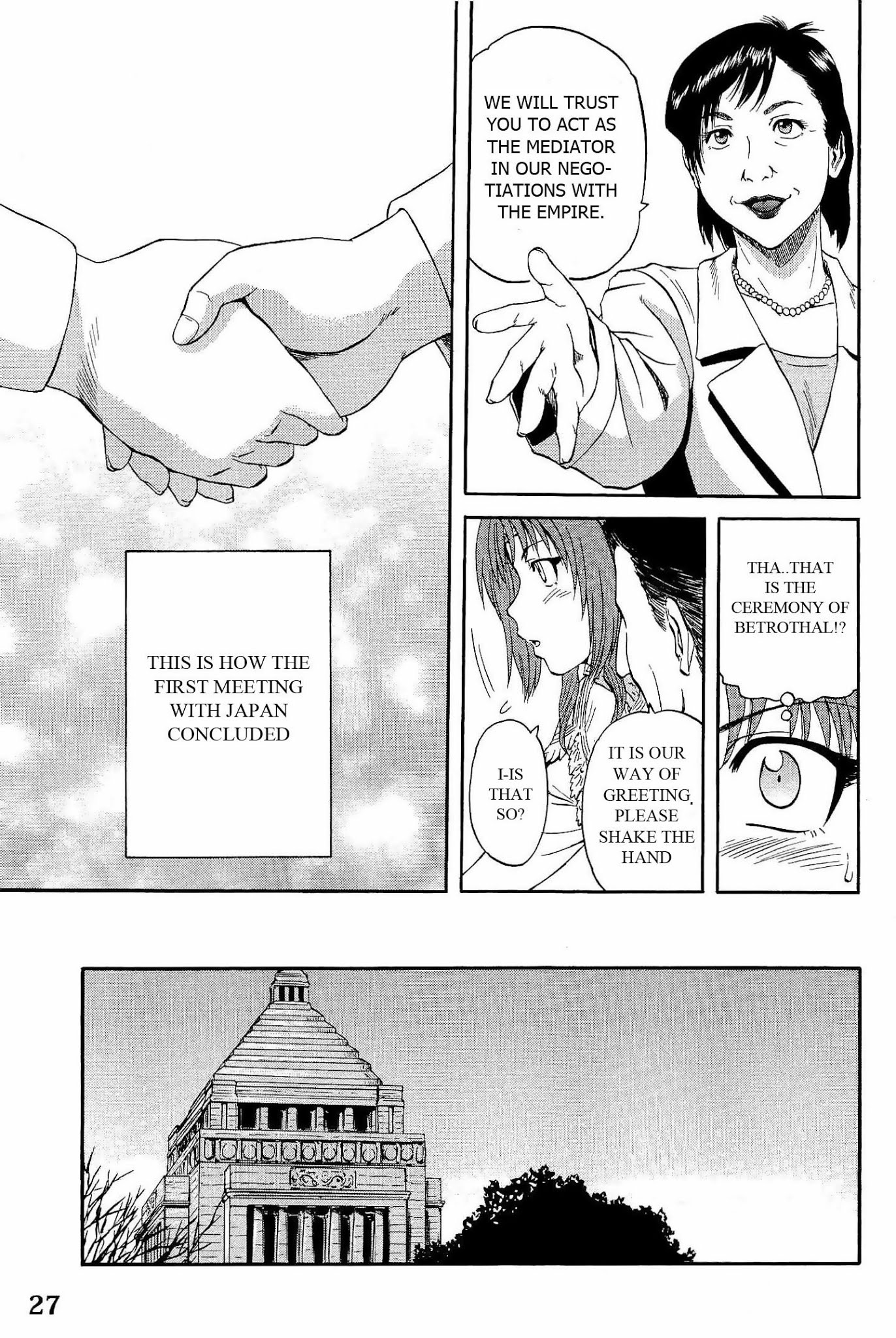 Gate – Jietai Kare no Chi nite, Kaku Tatakeri Chapter 17 - Page 34