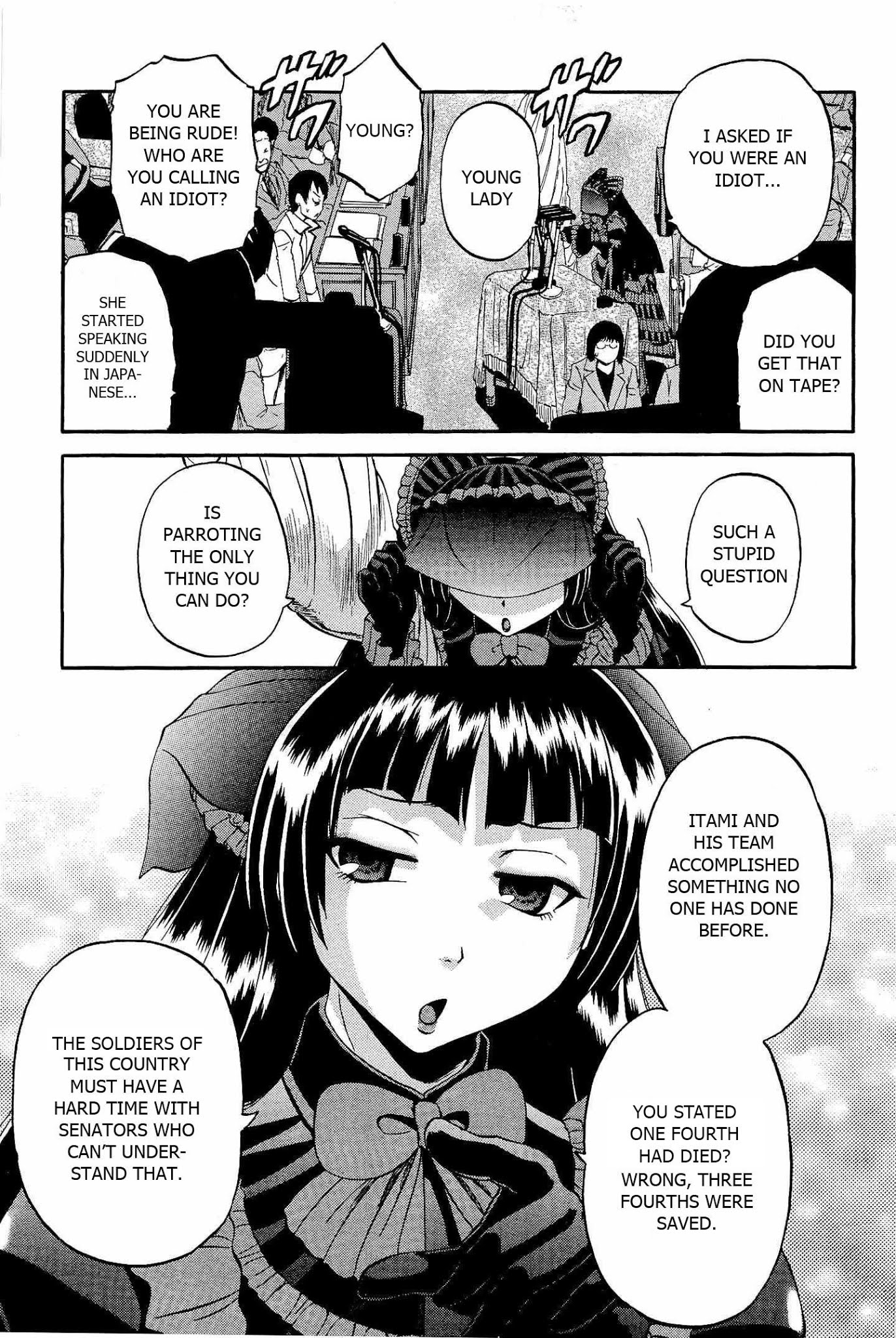 Gate – Jietai Kare no Chi nite, Kaku Tatakeri Chapter 18 - Page 19