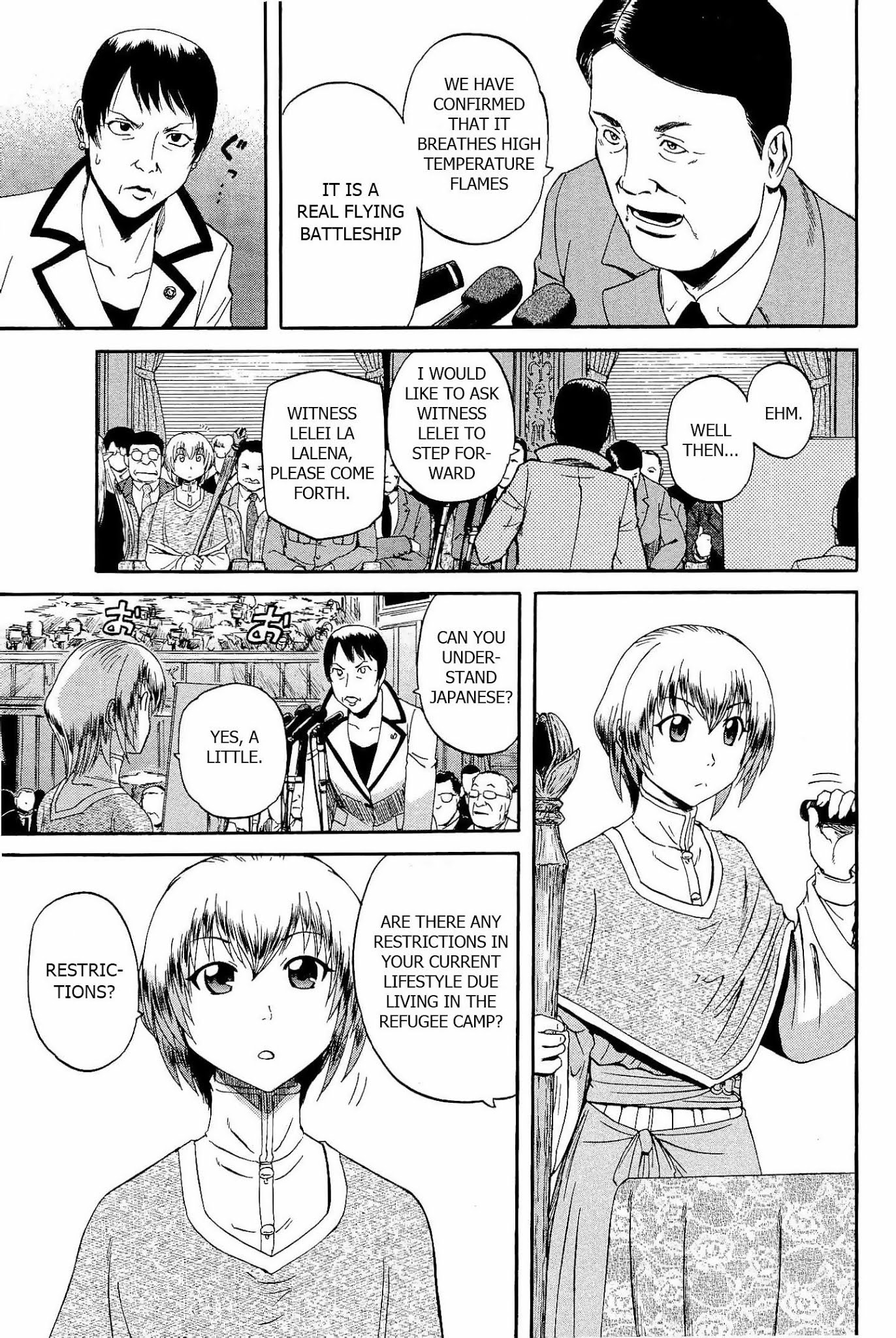 Gate – Jietai Kare no Chi nite, Kaku Tatakeri Chapter 18 - Page 9