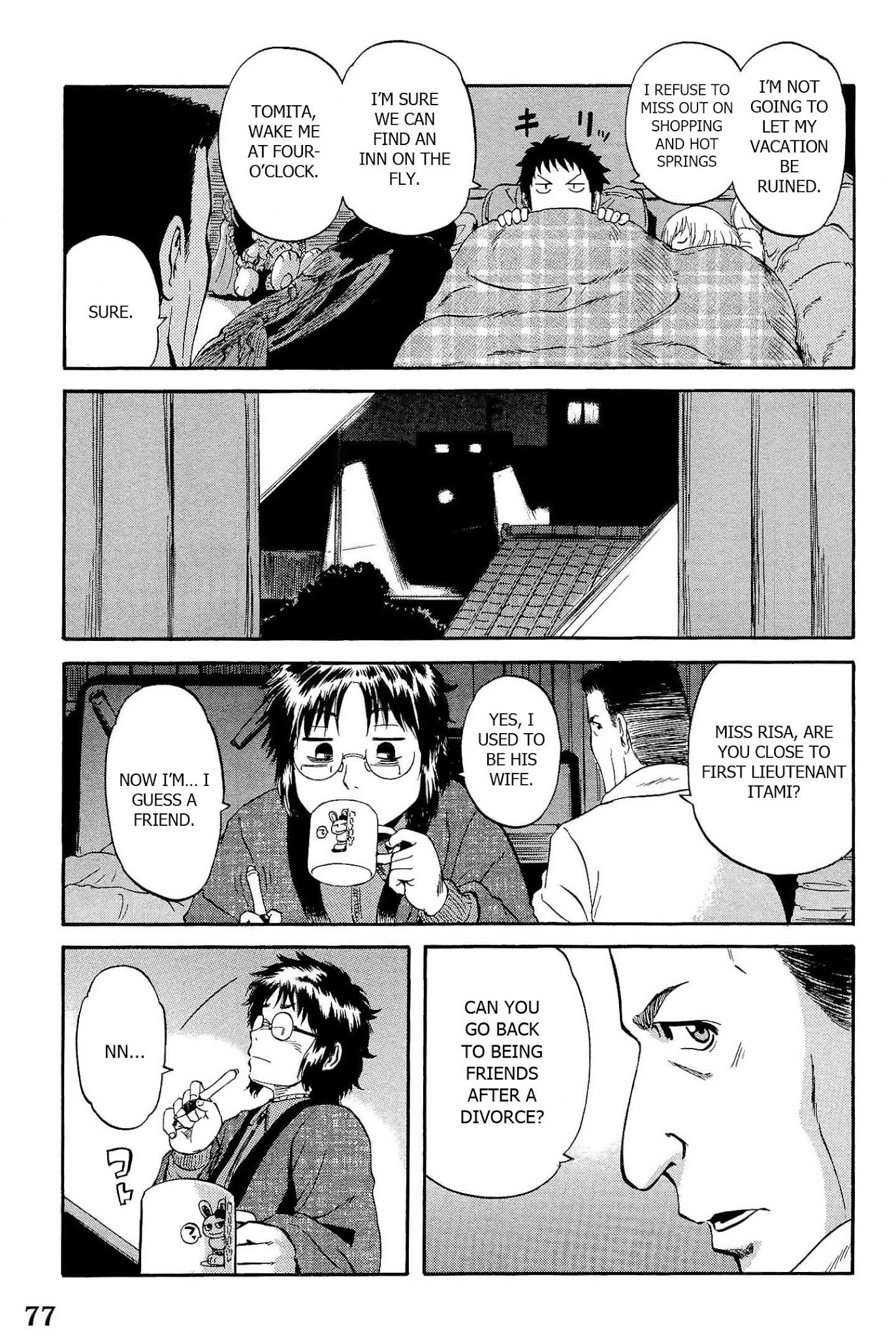 Gate – Jietai Kare no Chi nite, Kaku Tatakeri Chapter 19 - Page 23