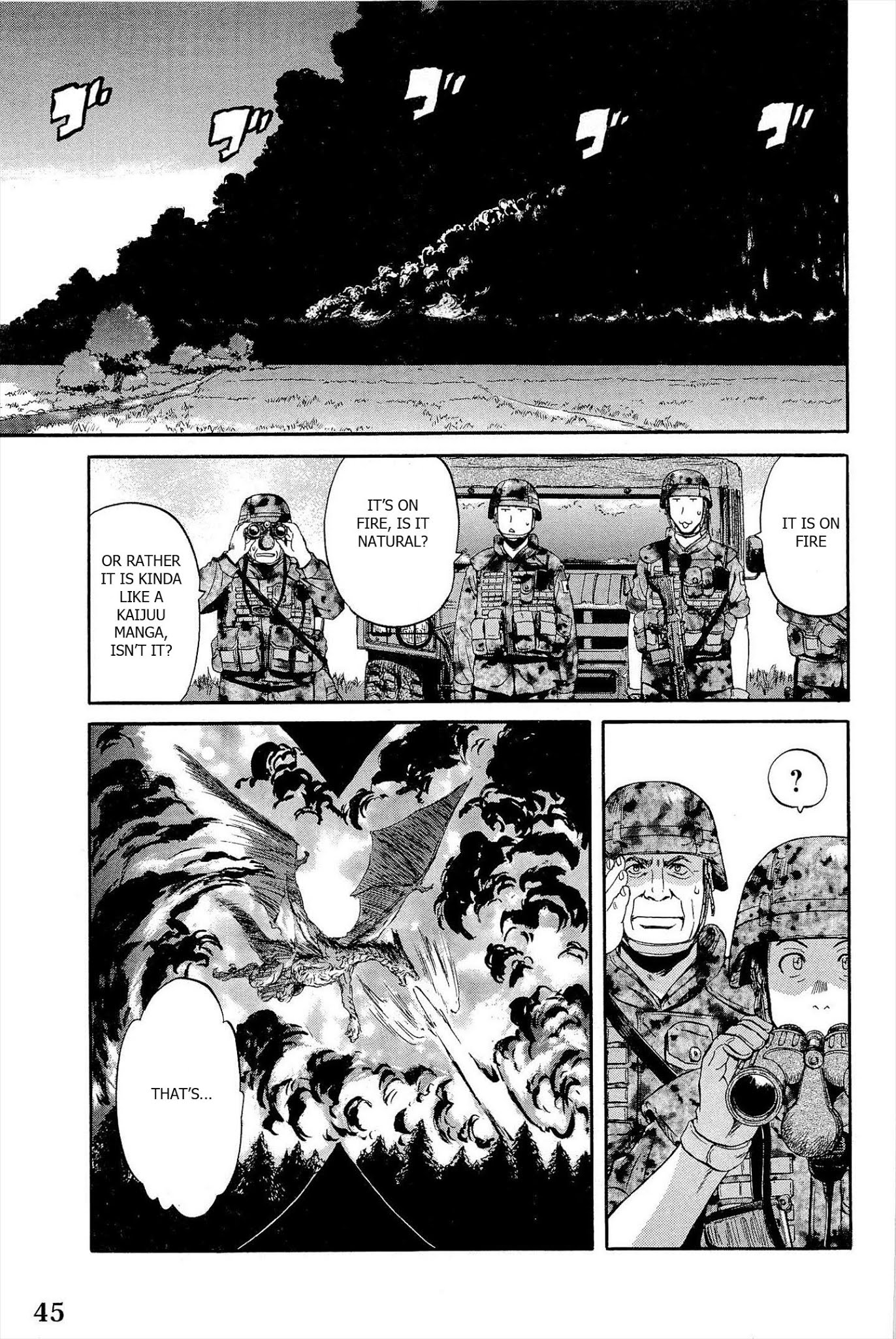 Gate – Jietai Kare no Chi nite, Kaku Tatakeri Chapter 2 - Page 13