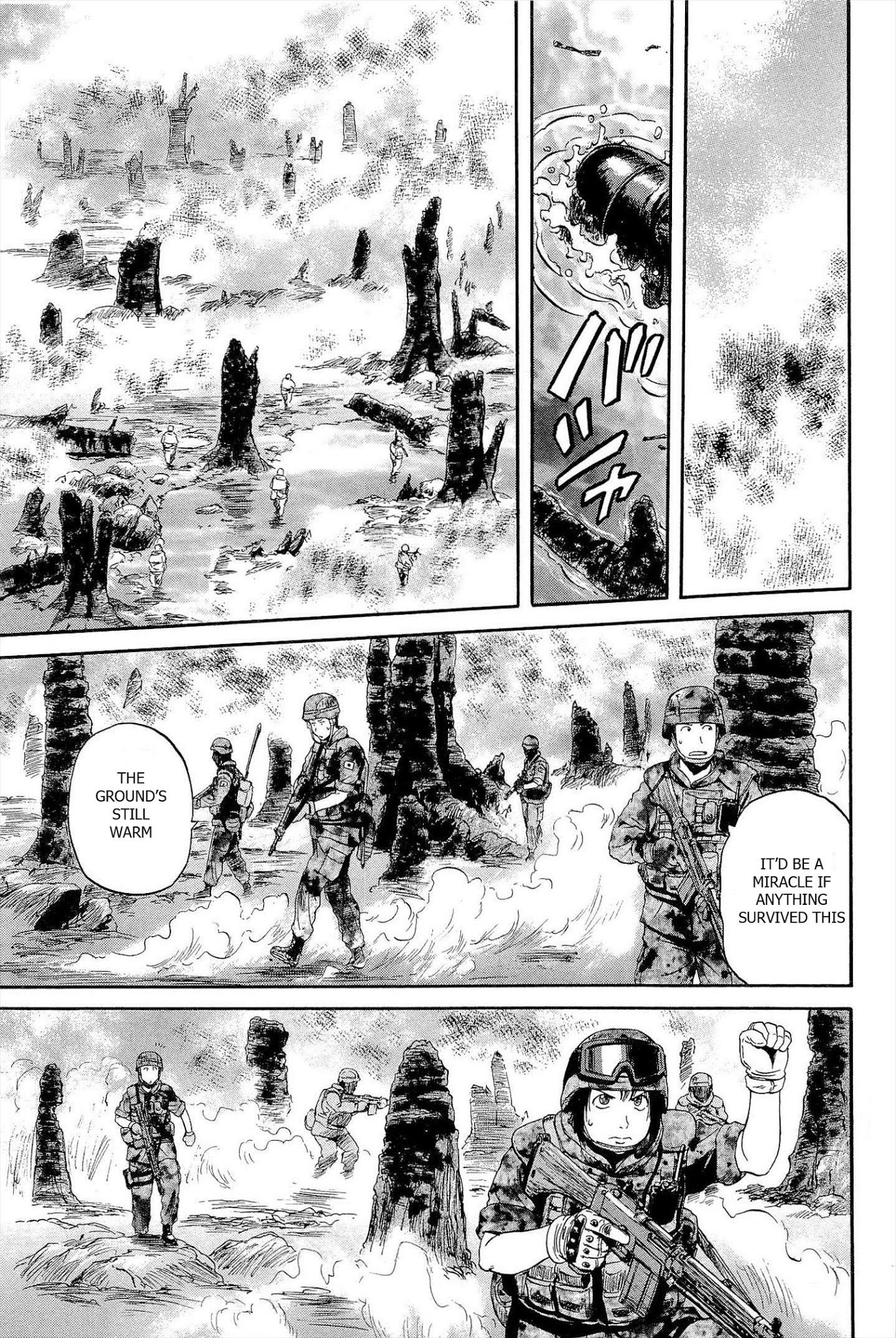 Gate – Jietai Kare no Chi nite, Kaku Tatakeri Chapter 2 - Page 15